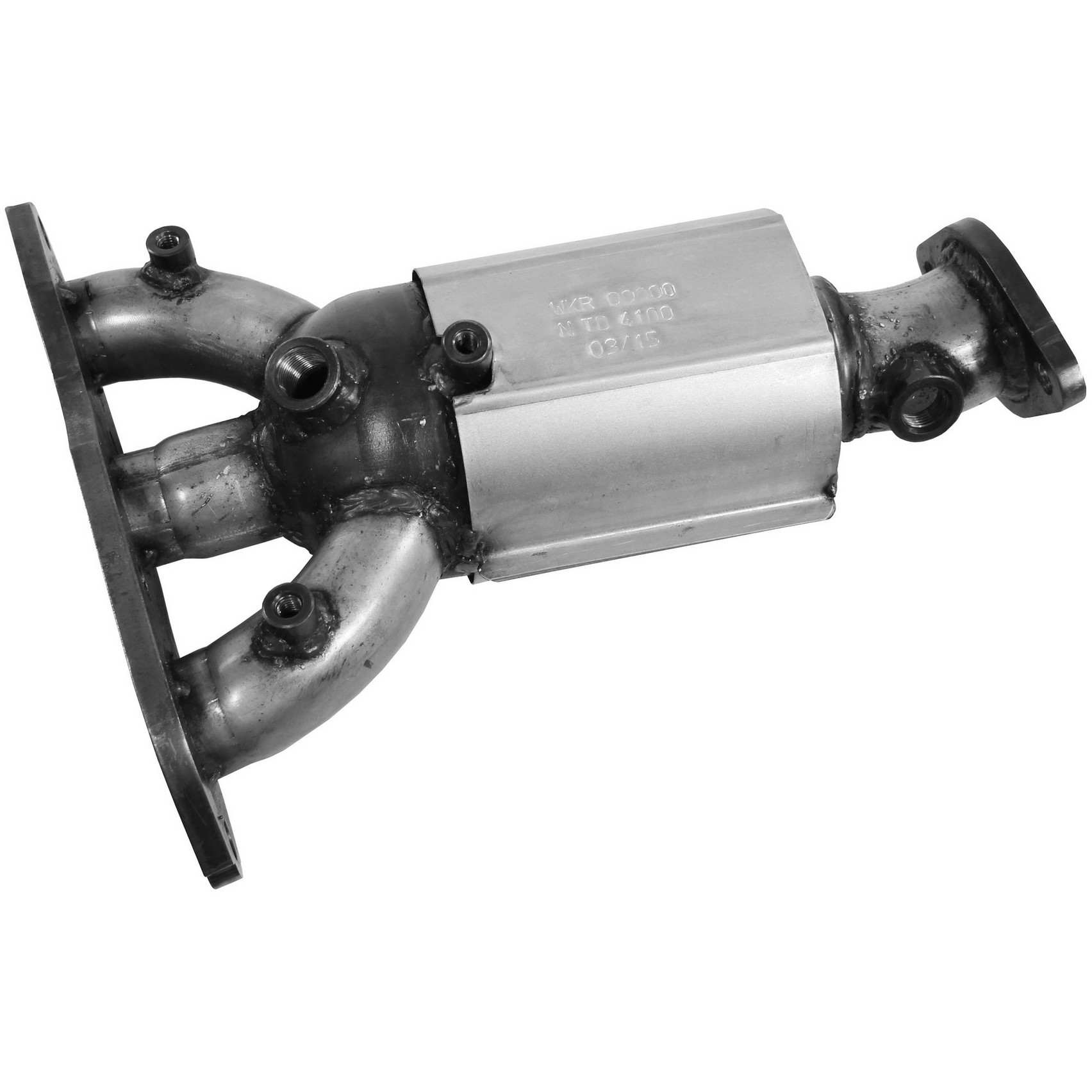 Walker Exhaust Catalytic Converter with Integrated Exhaust Manifold  top view frsport 16651