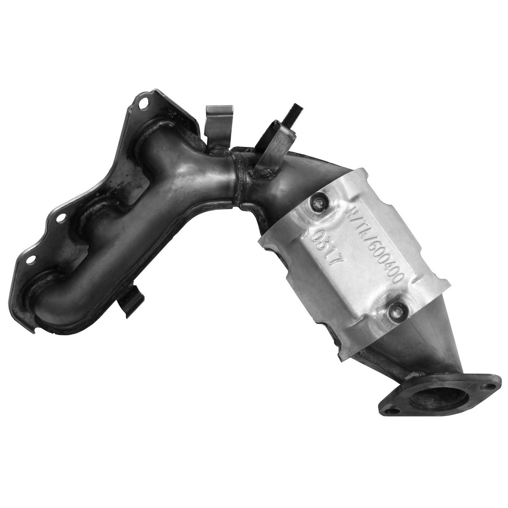 Walker Exhaust Catalytic Converter with Integrated Exhaust Manifold  top view frsport 16661