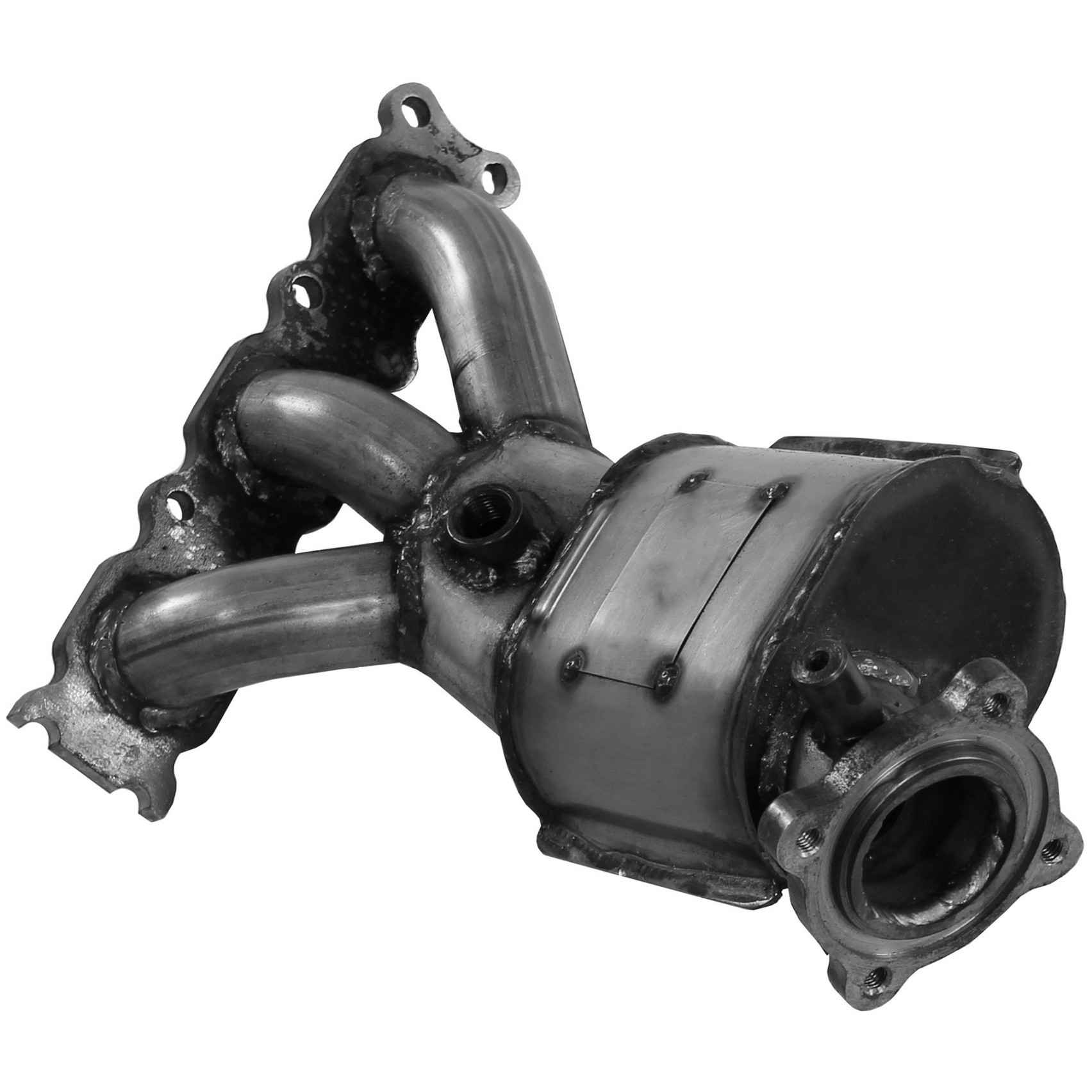 Walker Exhaust Catalytic Converter with Integrated Exhaust Manifold  top view frsport 16664