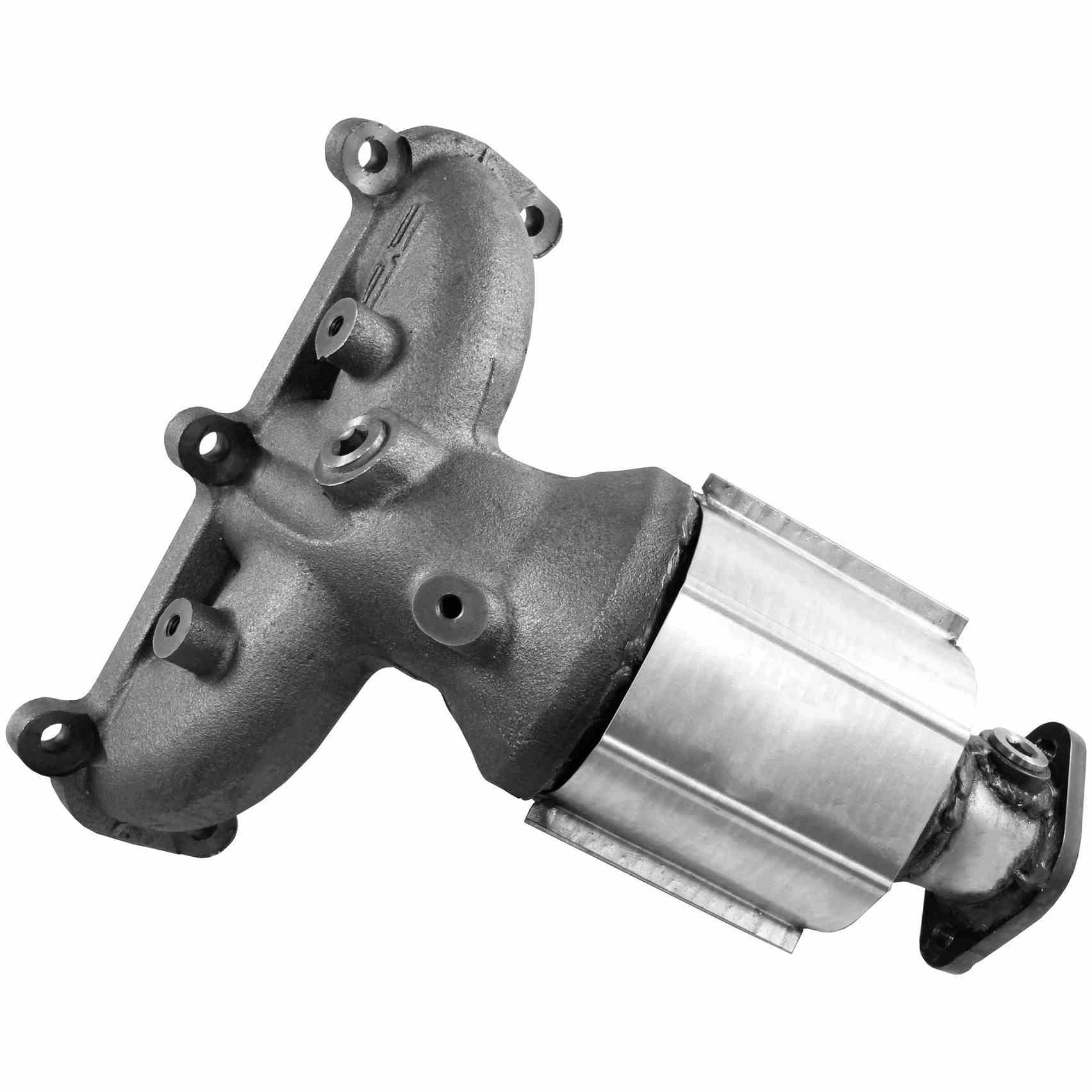 Walker Exhaust Catalytic Converter with Integrated Exhaust Manifold  top view frsport 16667