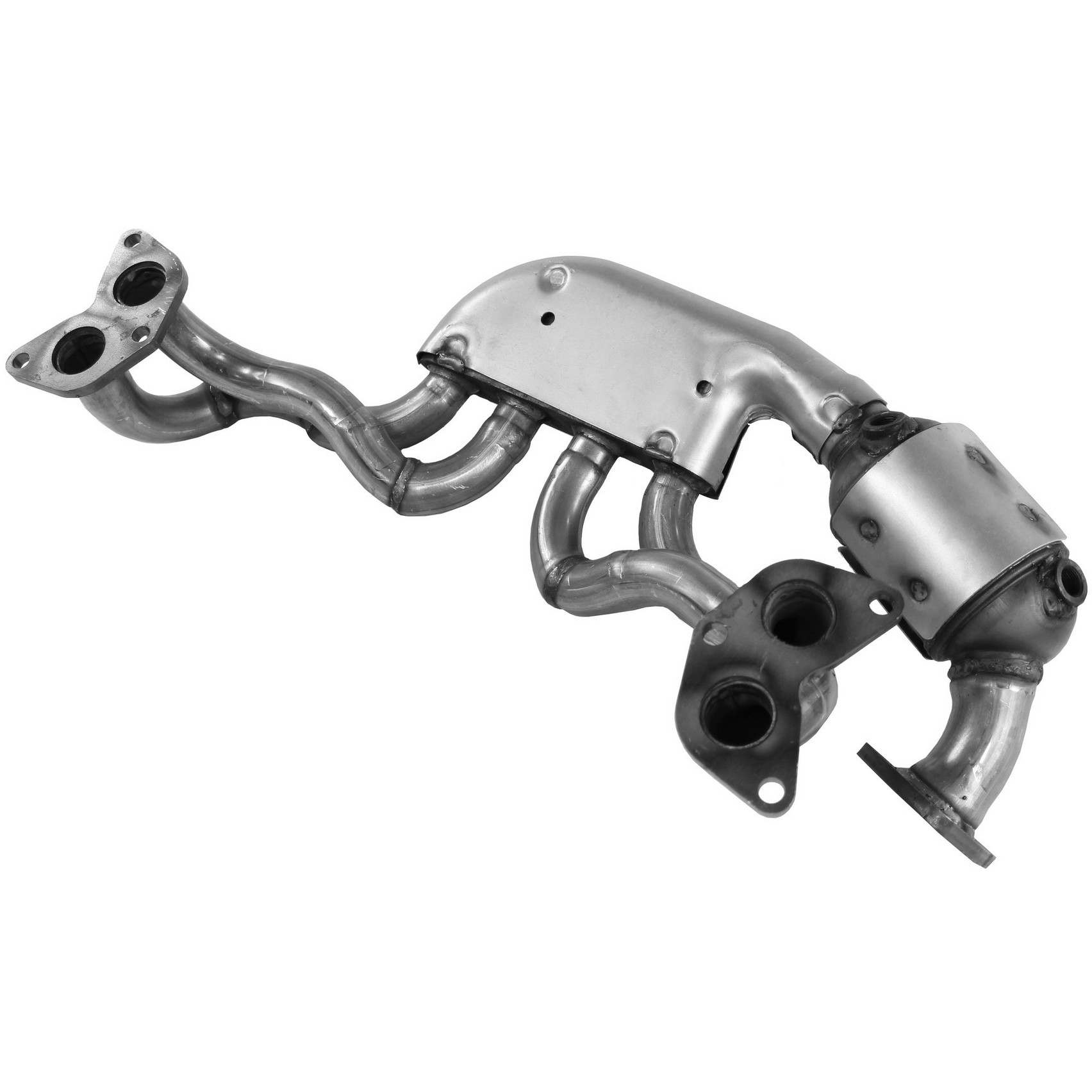 Walker Exhaust Catalytic Converter with Integrated Exhaust Manifold  top view frsport 16689