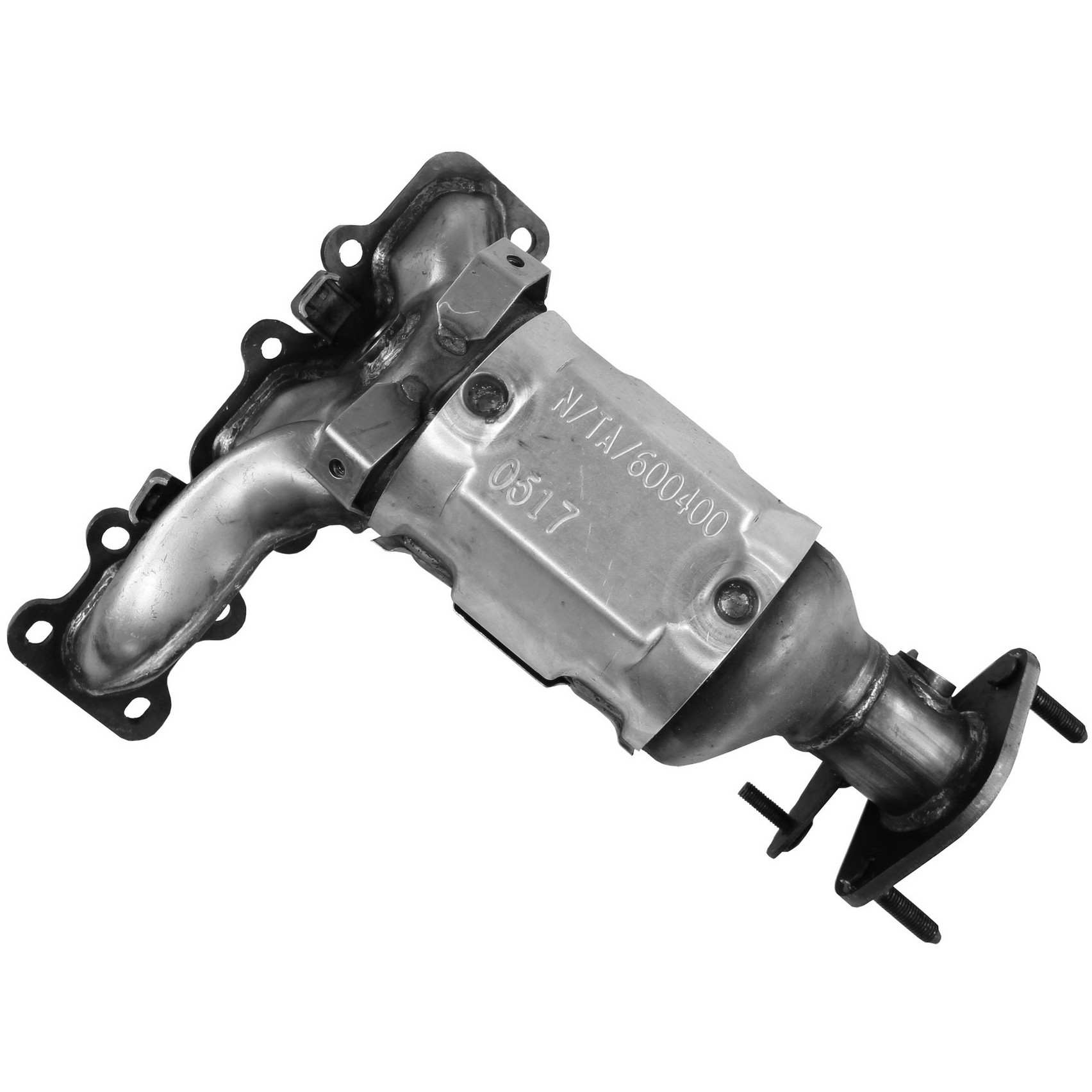 Walker Exhaust Catalytic Converter with Integrated Exhaust Manifold  top view frsport 16728