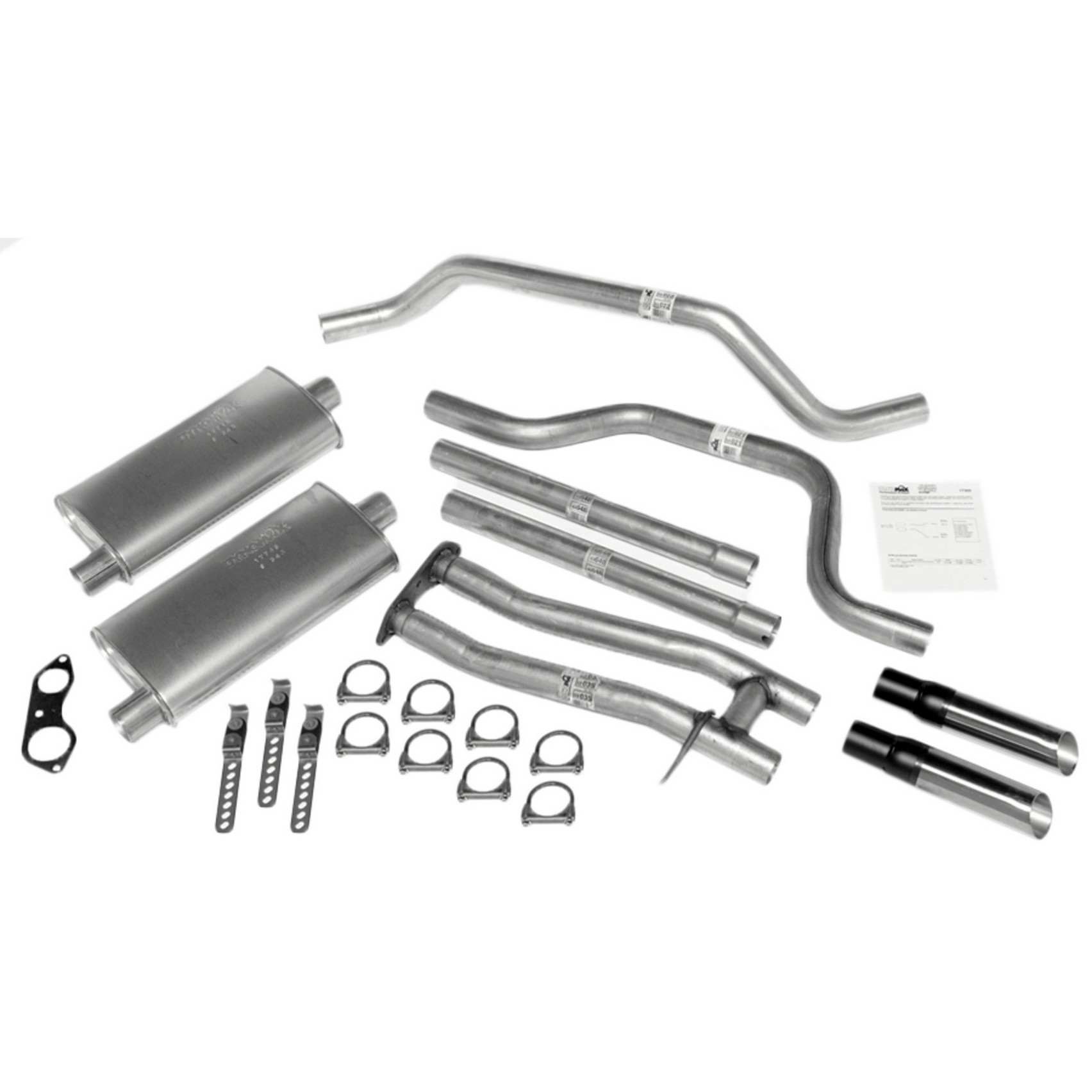 Dynomax Exhaust System Kit  top view frsport 17363