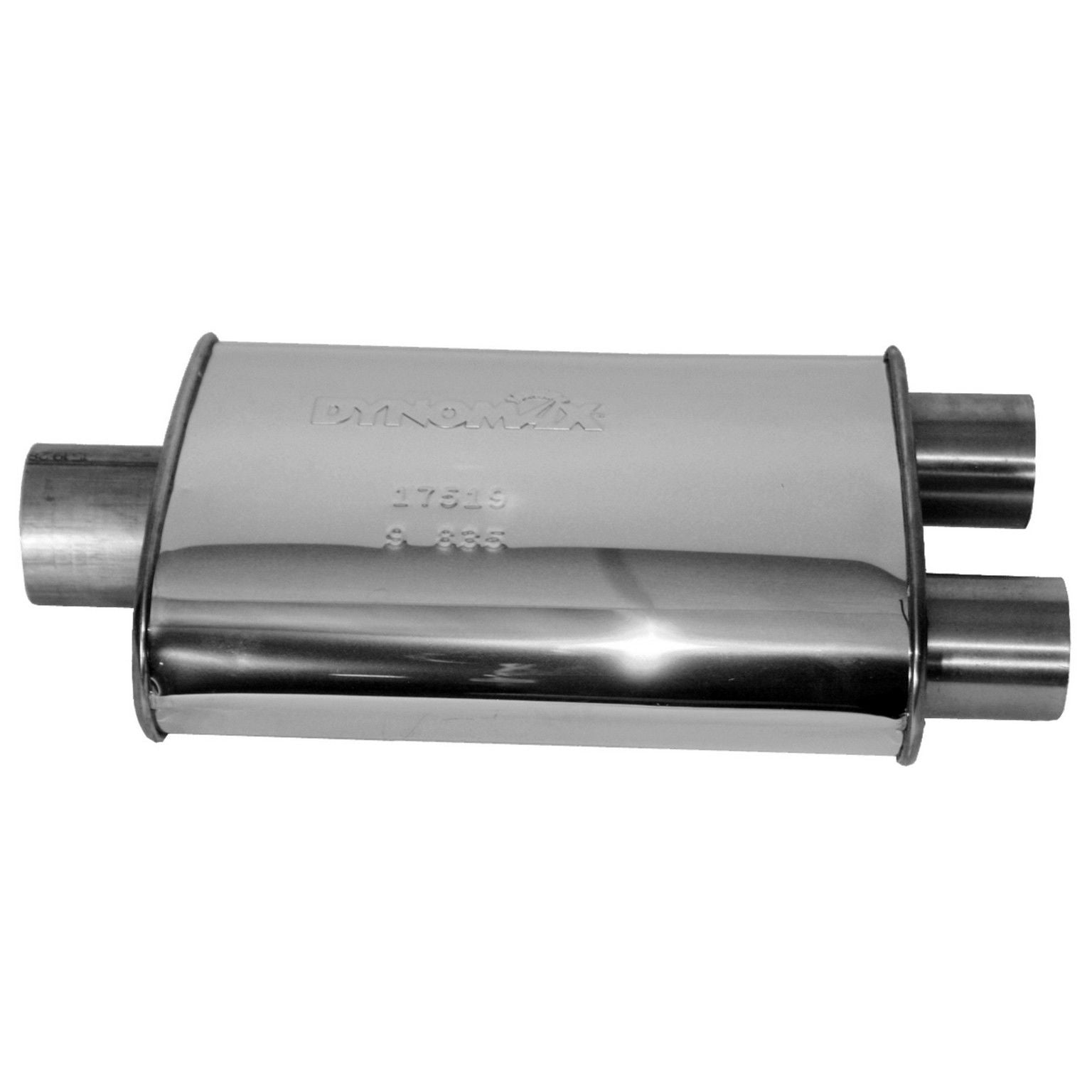 Dynomax Exhaust Muffler  top view frsport 17519