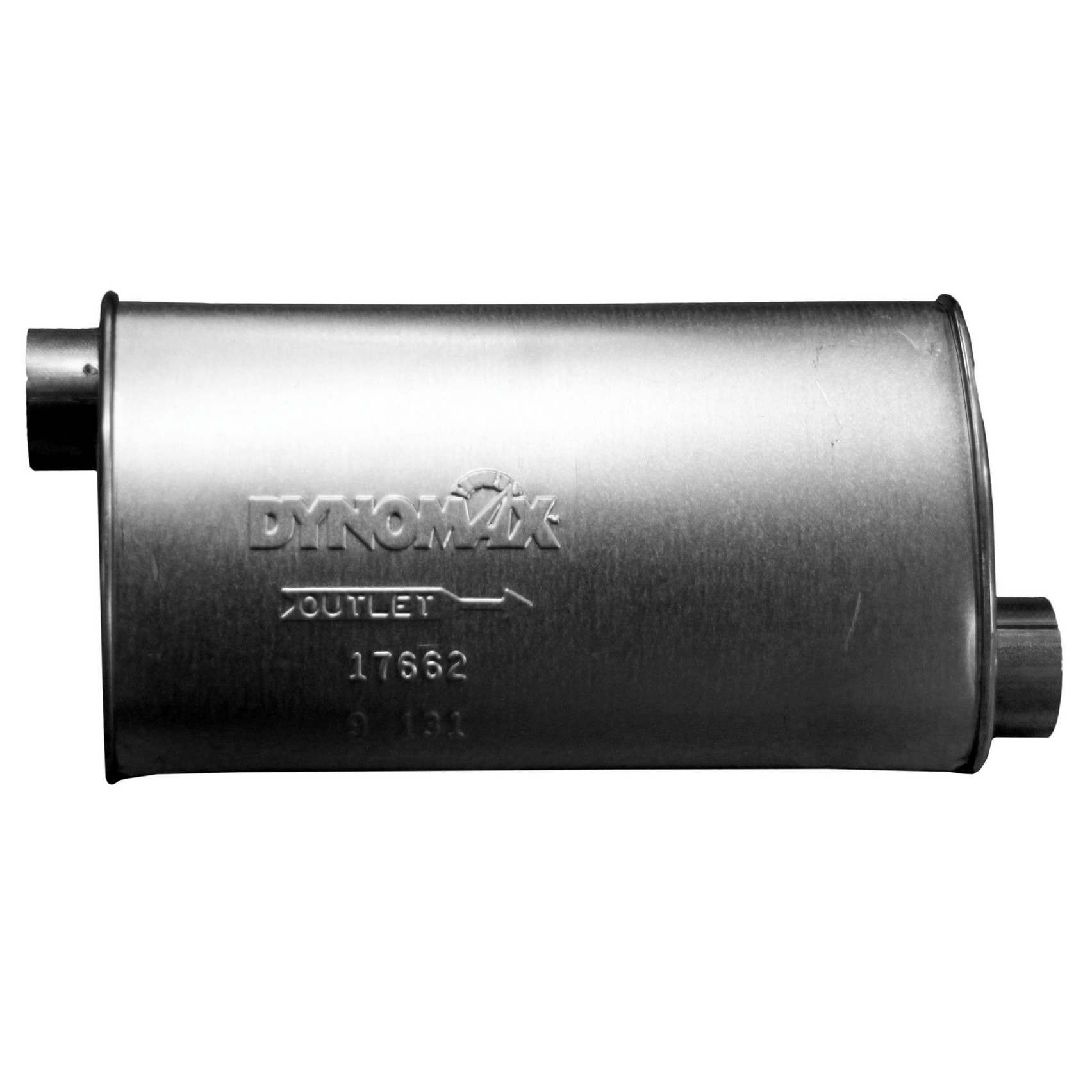 Dynomax Exhaust Muffler  top view frsport 17662