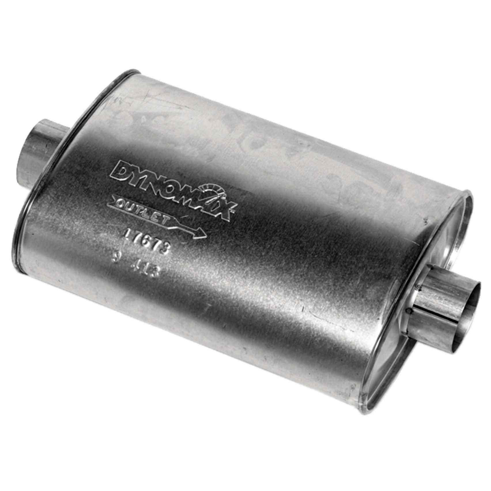 Dynomax Exhaust Muffler  top view frsport 17673