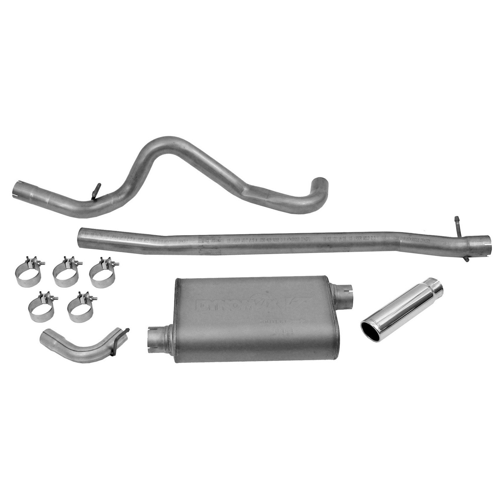 Dynomax Exhaust System Kit  top view frsport 39456