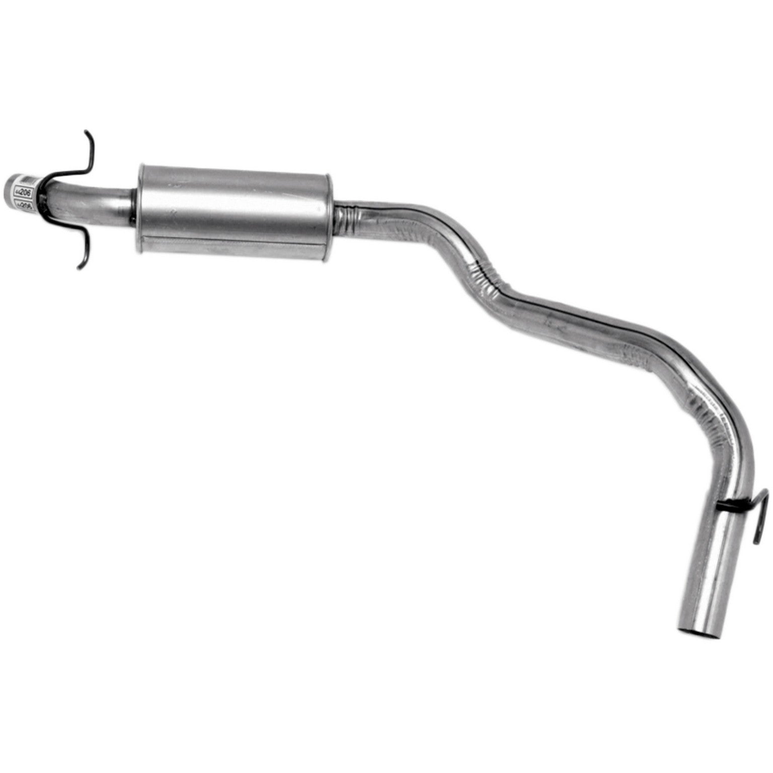 walker exhaust exhaust resonator and pipe assembly  frsport 44206