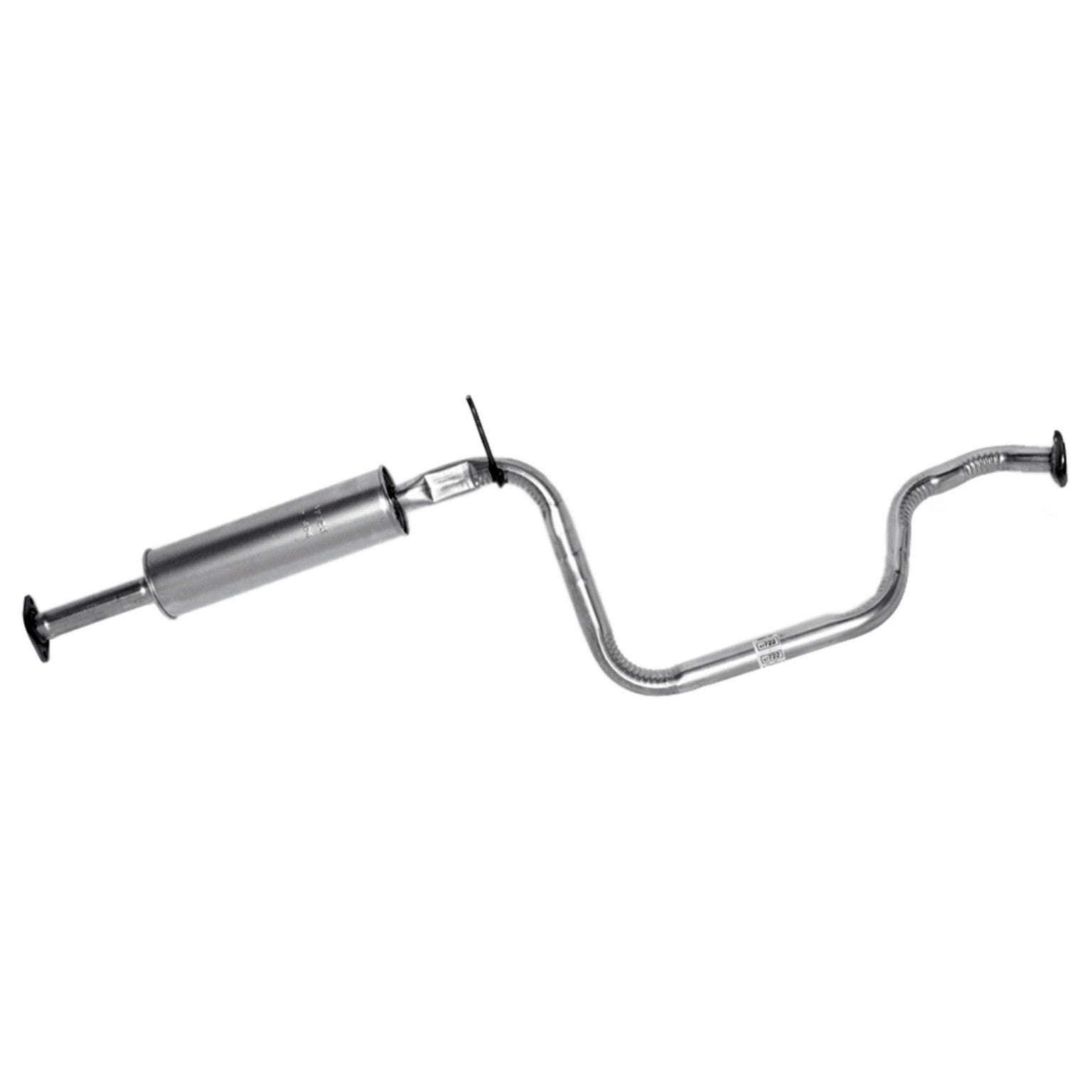 walker exhaust exhaust resonator and pipe assembly  frsport 47722