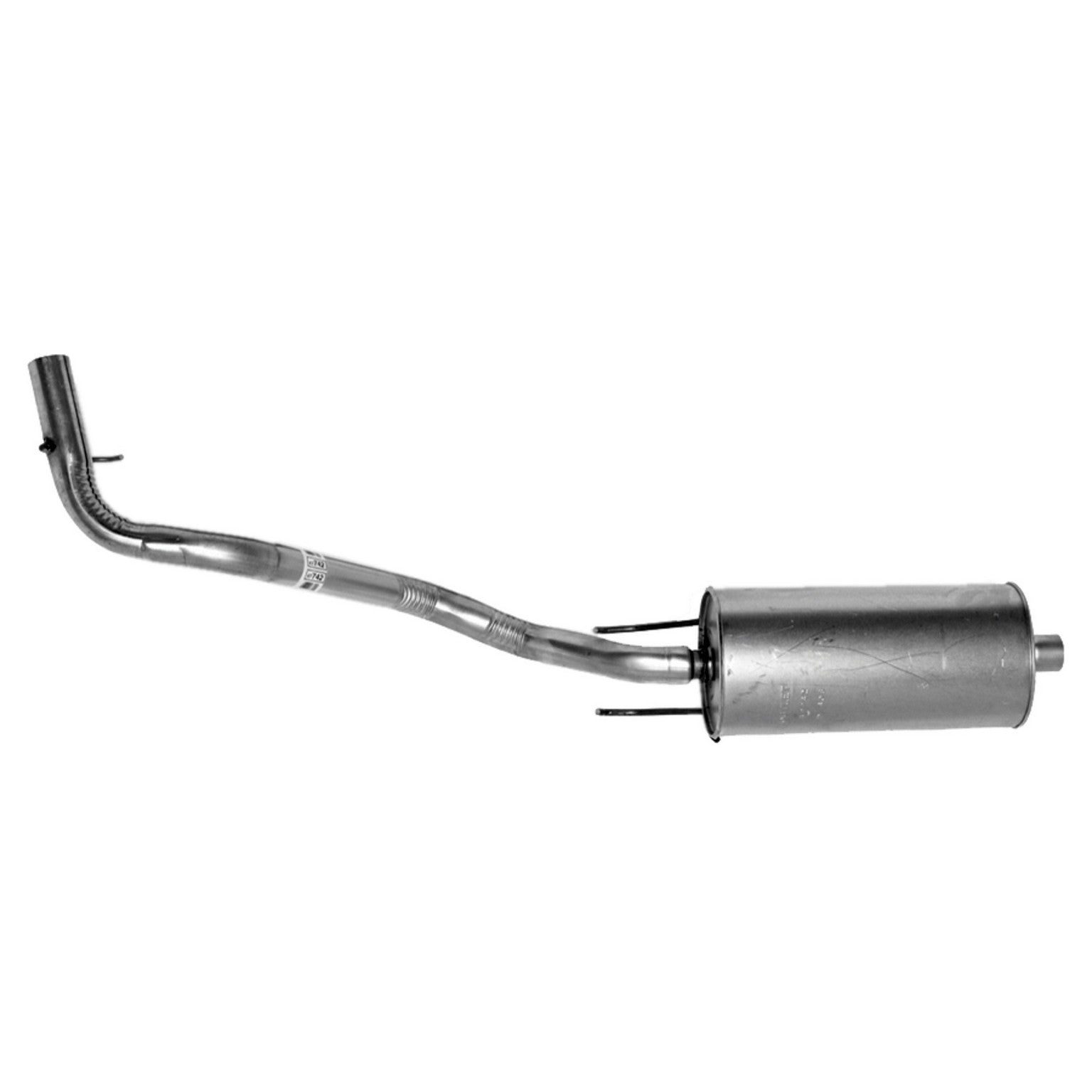 walker exhaust exhaust muffler assembly  frsport 47742