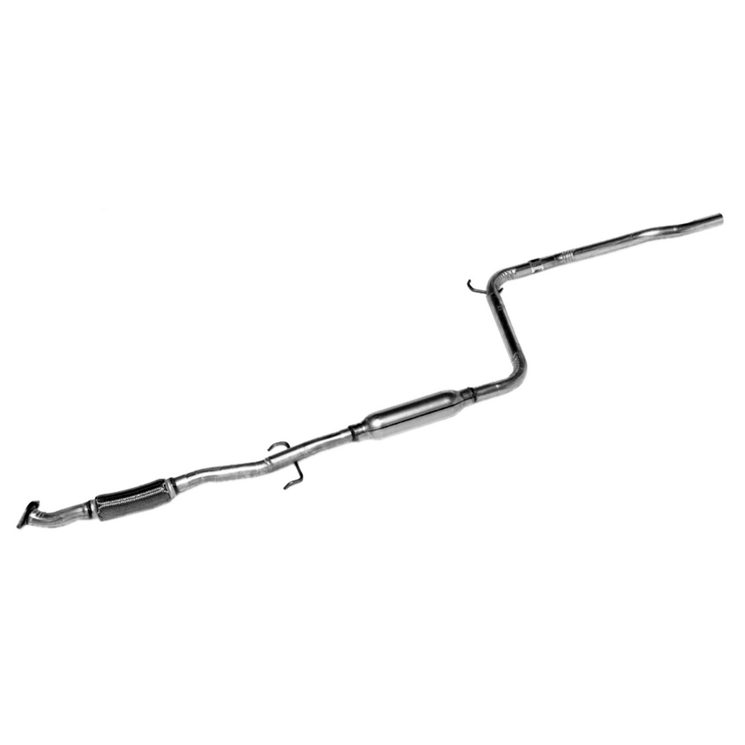 walker exhaust exhaust resonator and pipe assembly  frsport 49230