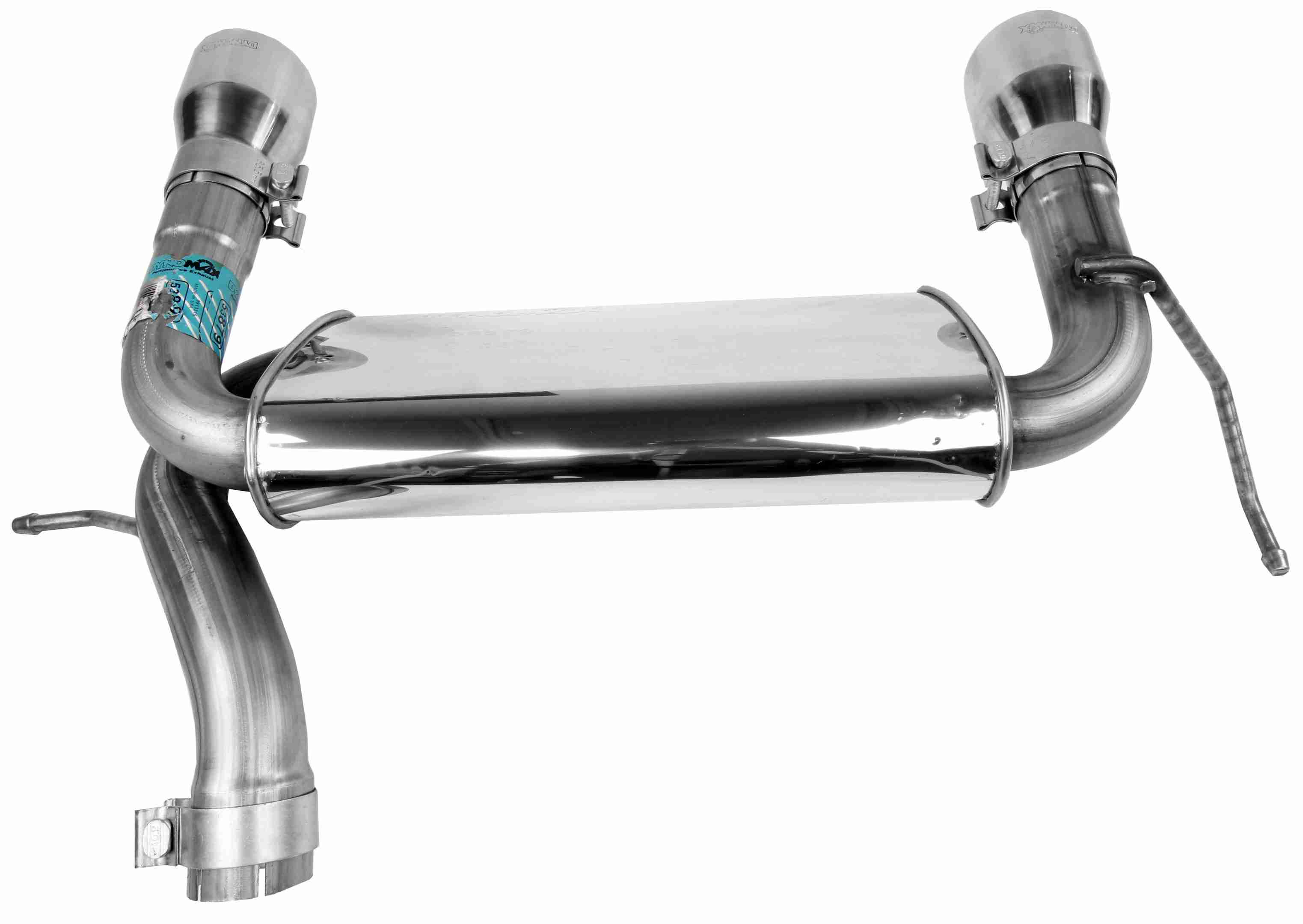 Dynomax Exhaust Muffler  top view frsport 53879