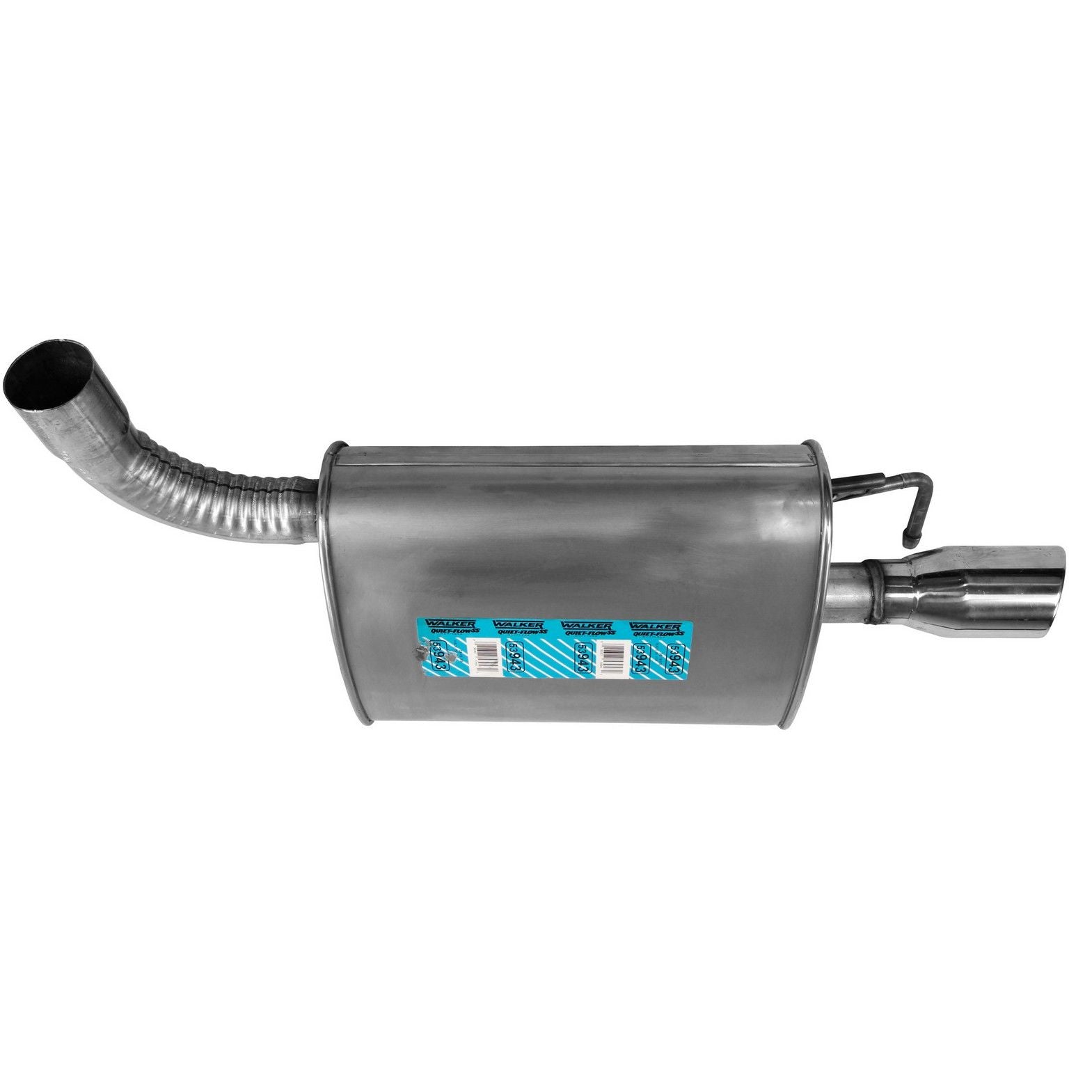 walker exhaust exhaust muffler assembly  frsport 53943