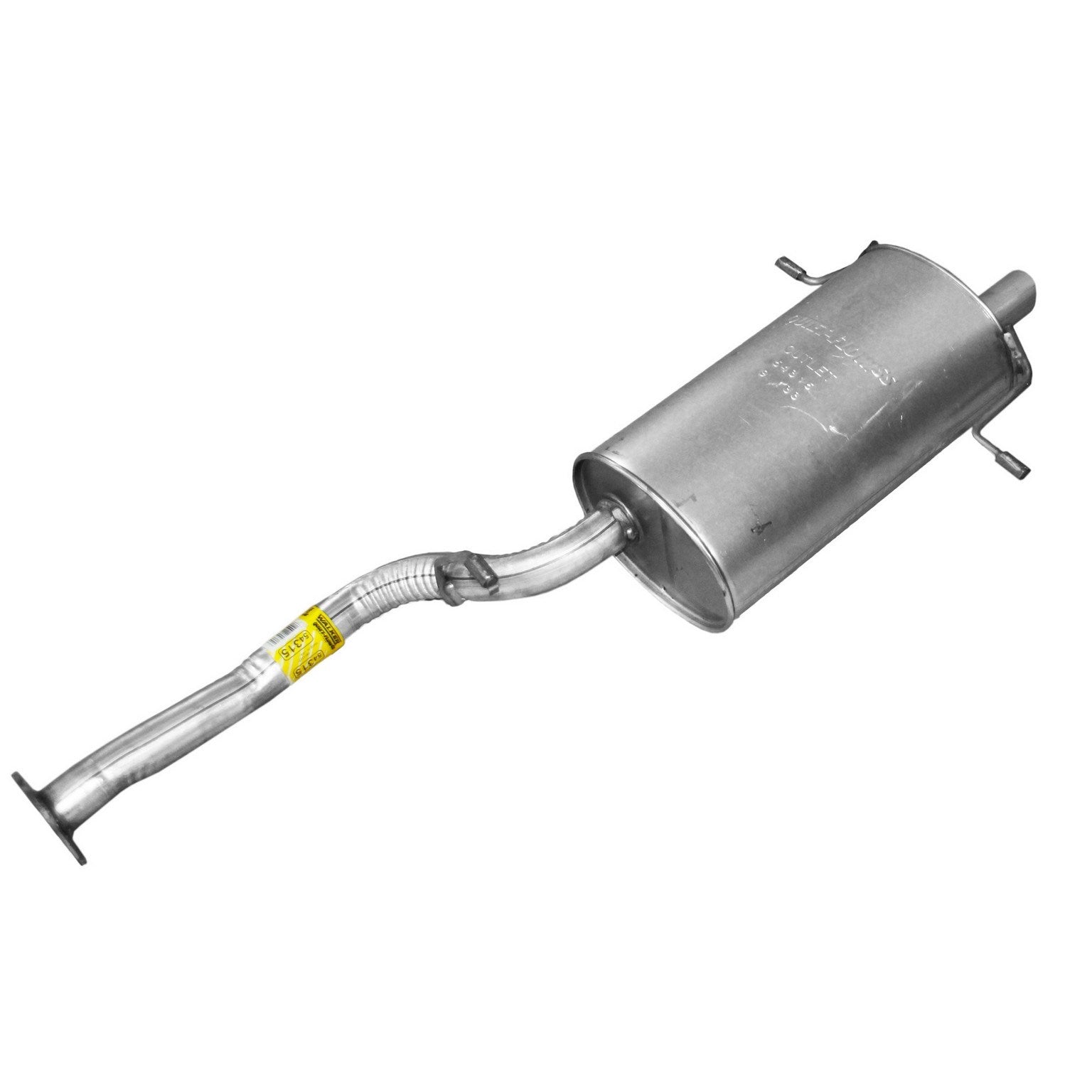 walker exhaust exhaust muffler assembly  frsport 54315