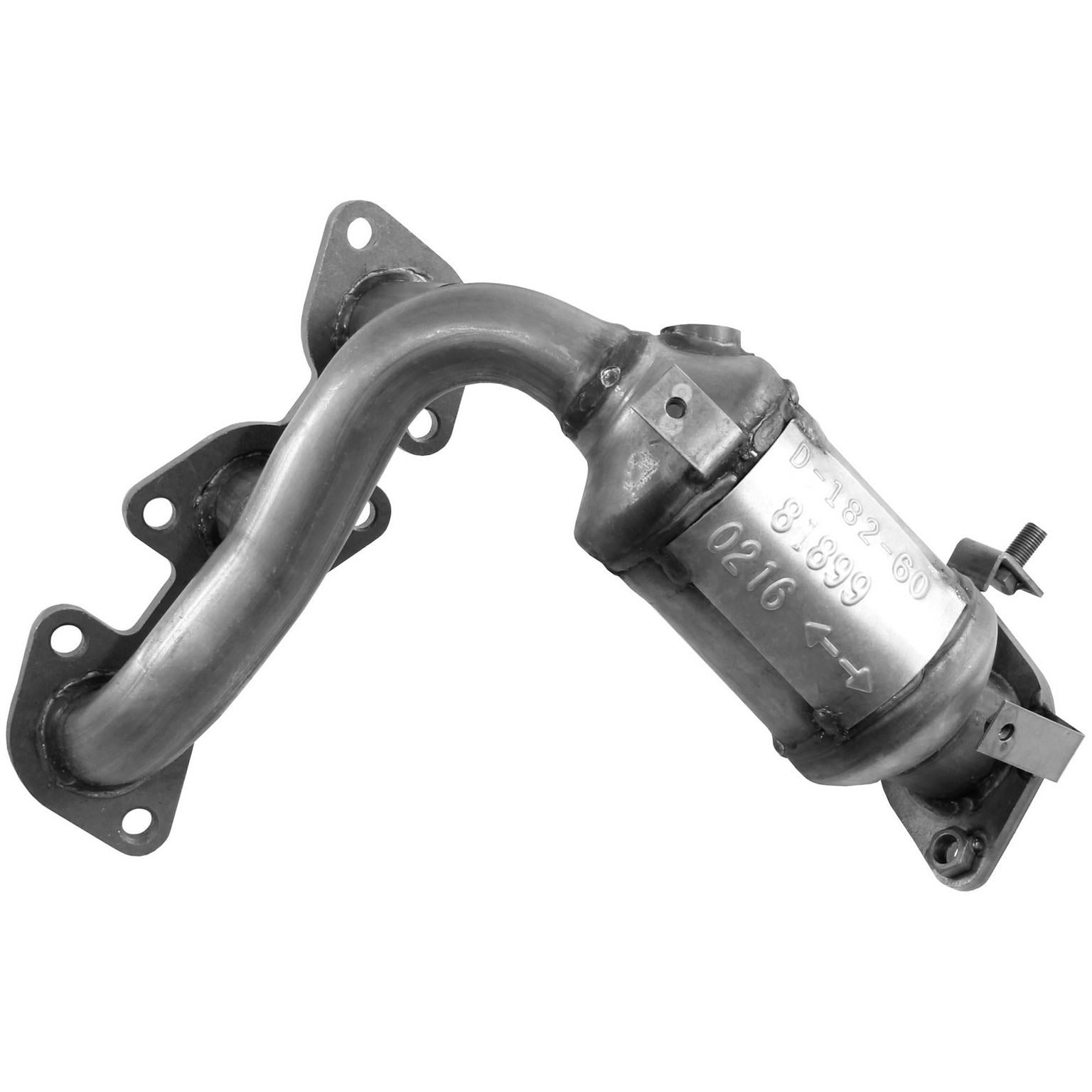 walker exhaust catalytic converter with integrated exhaust manifold  frsport 81899