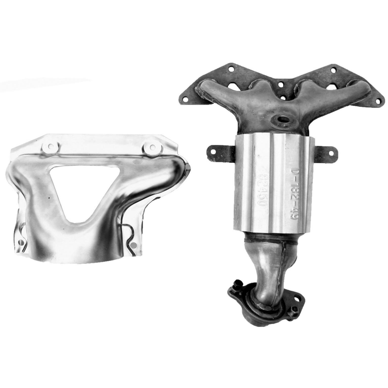 walker exhaust catalytic converter with integrated exhaust manifold  frsport 82450