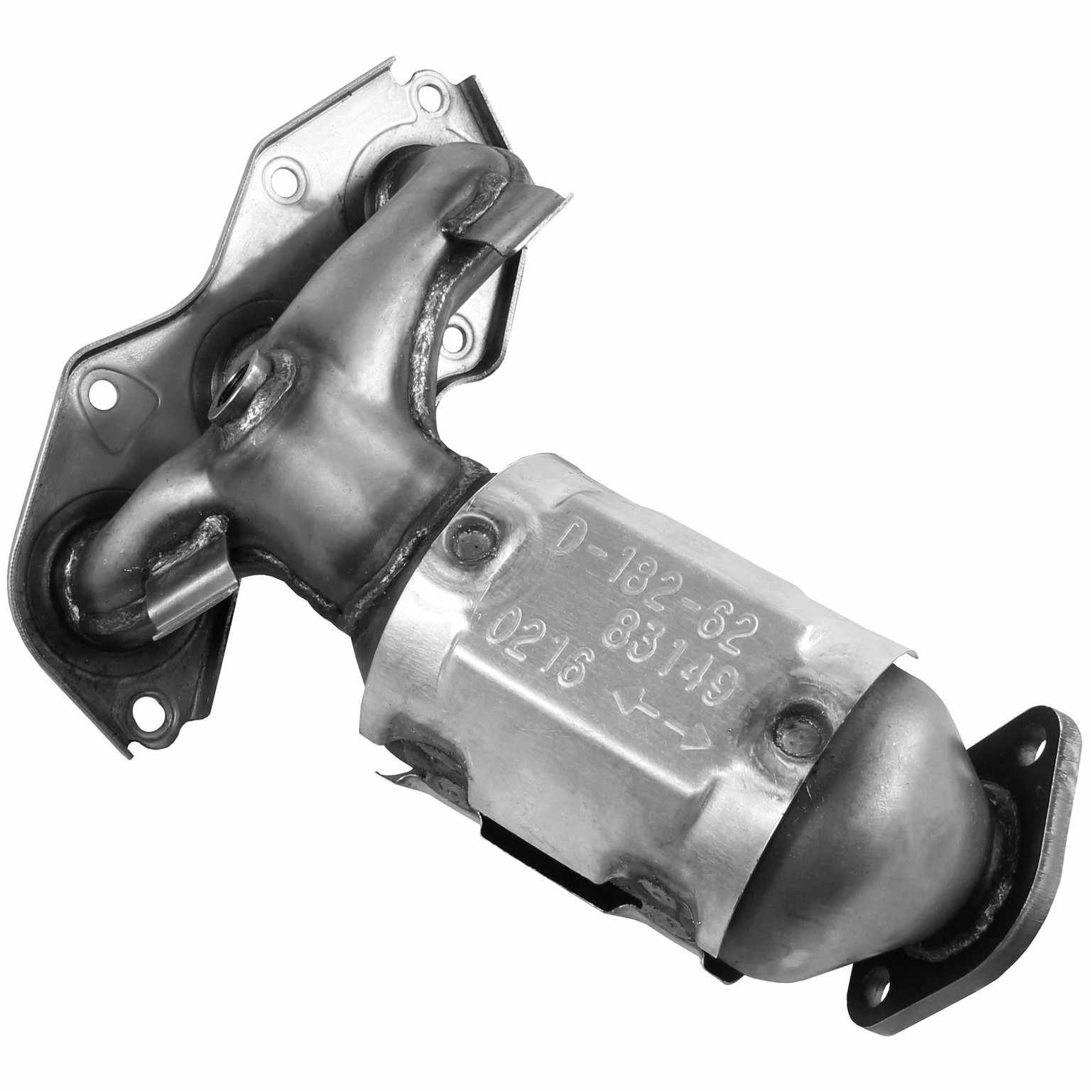 walker exhaust catalytic converter with integrated exhaust manifold  frsport 83149