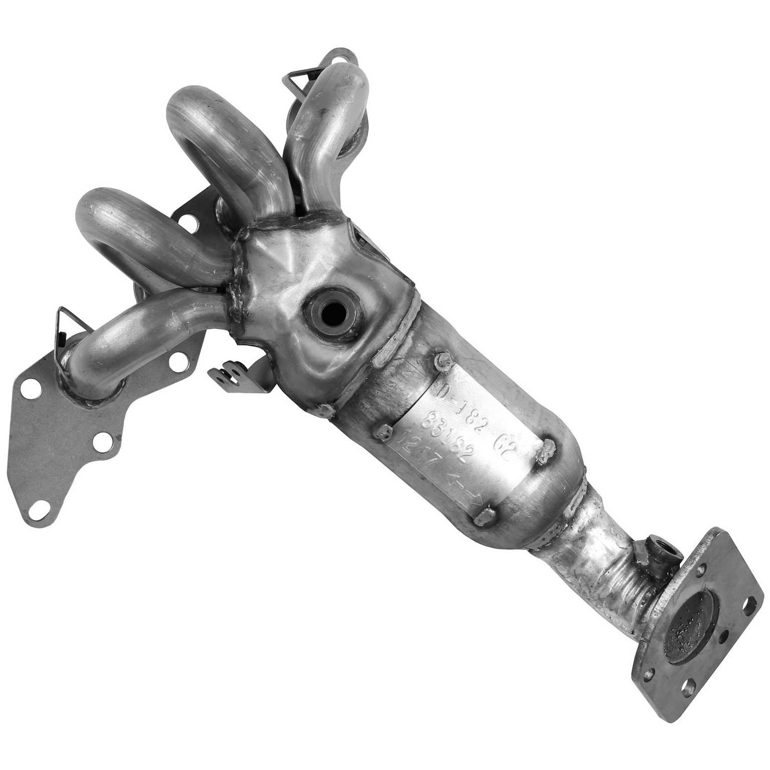 walker exhaust catalytic converter with integrated exhaust manifold  frsport 83182