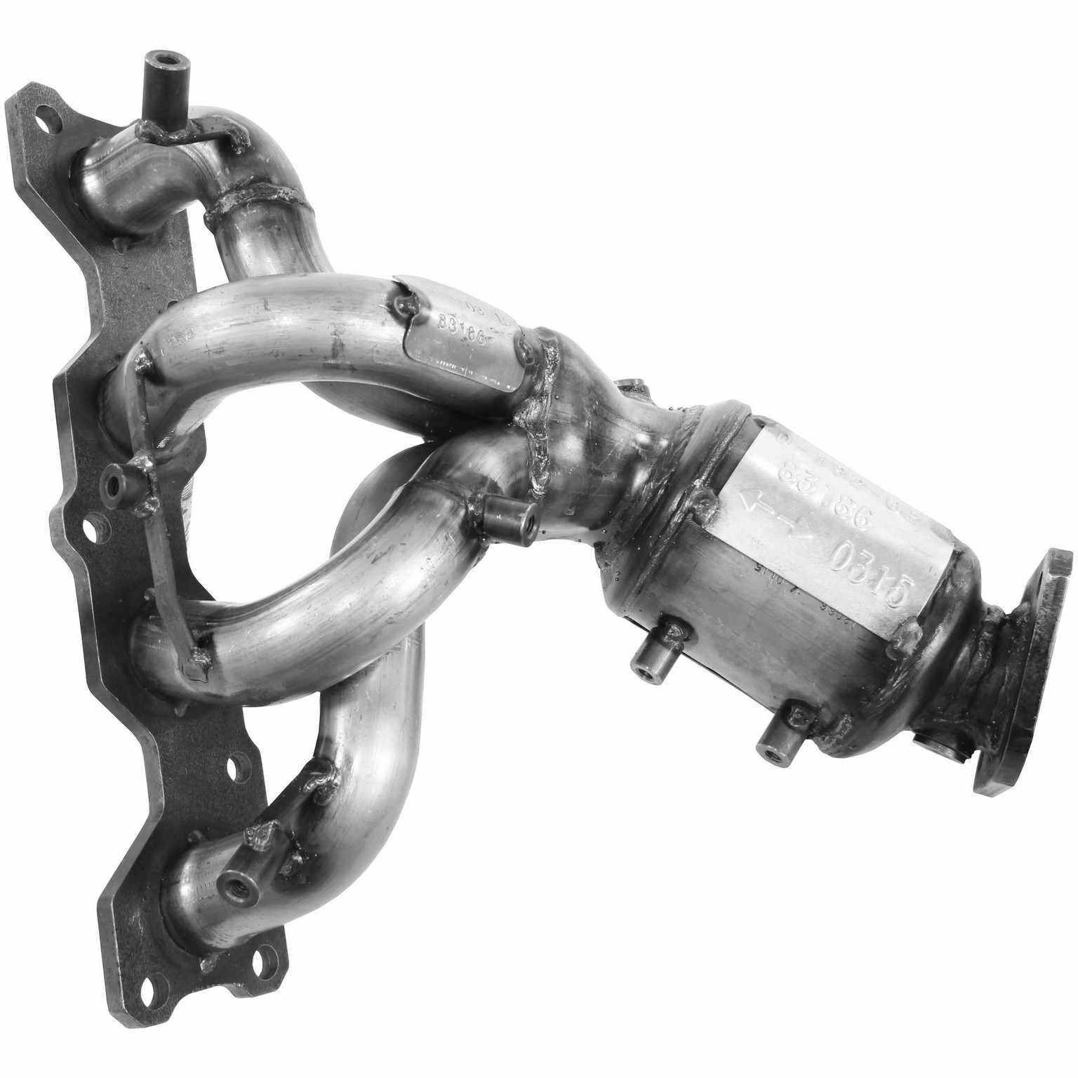 walker exhaust catalytic converter with integrated exhaust manifold  frsport 83186