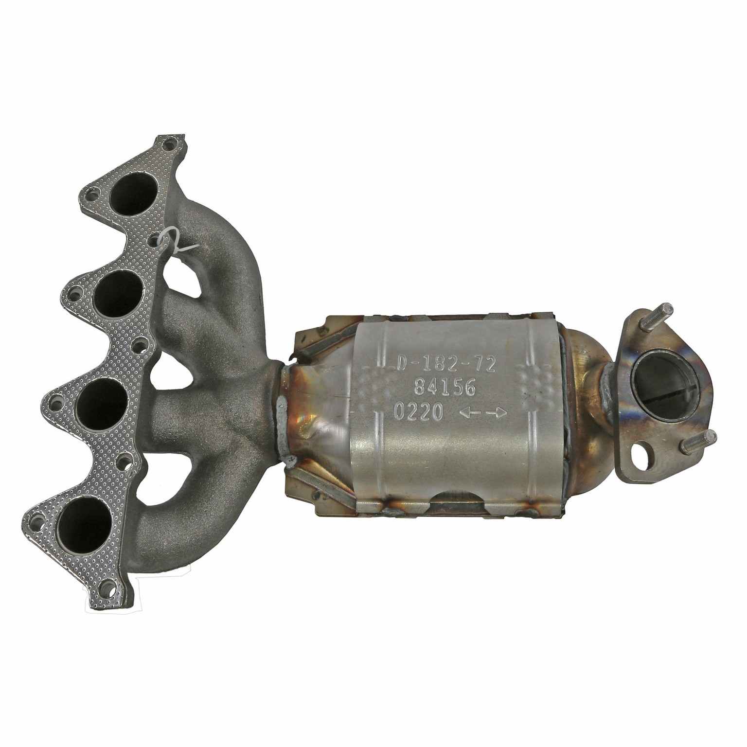 walker exhaust catalytic converter with integrated exhaust manifold  frsport 84156