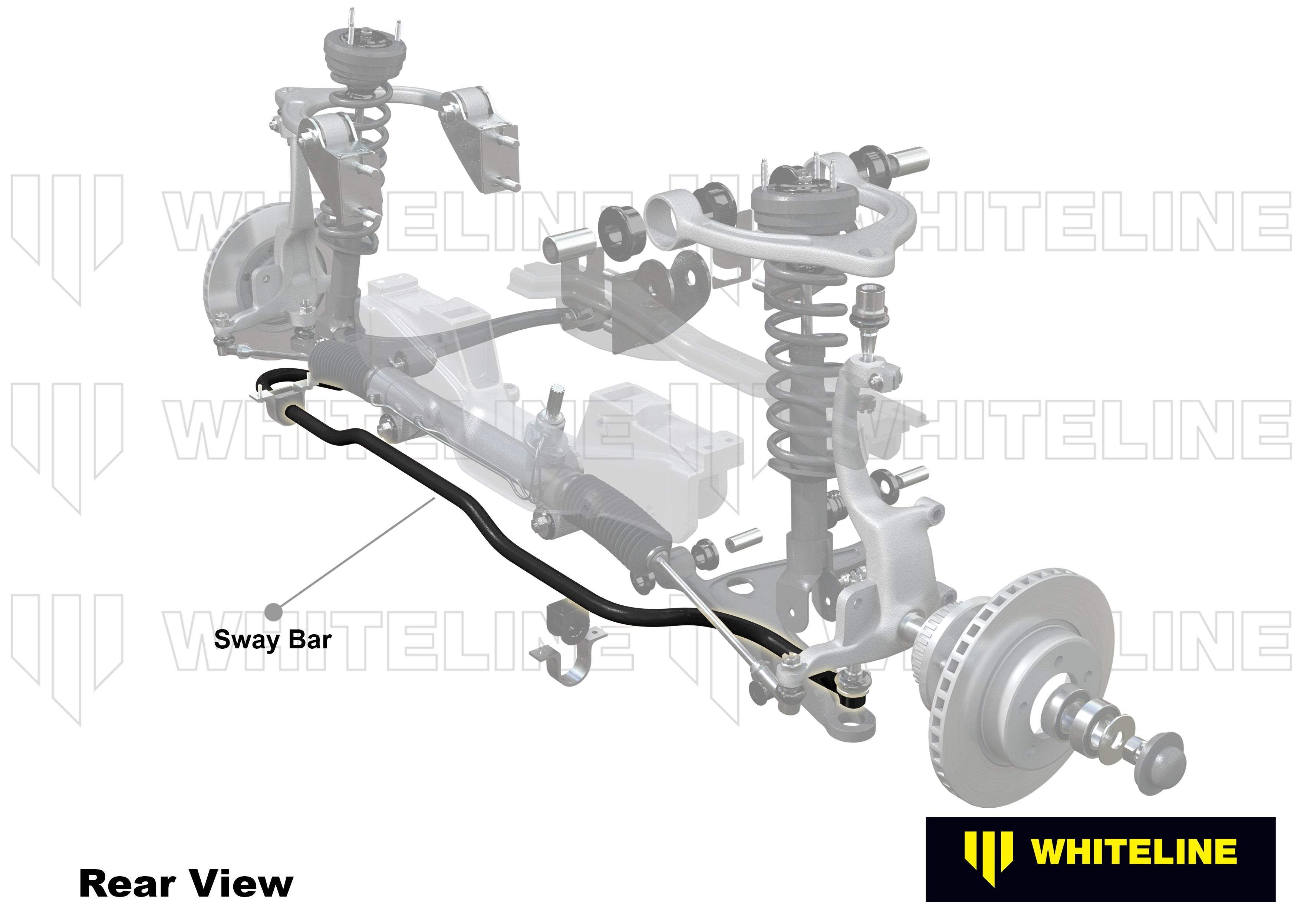 Whiteline Performance Front Sway Bar - 24mm 2 Point Adjustable