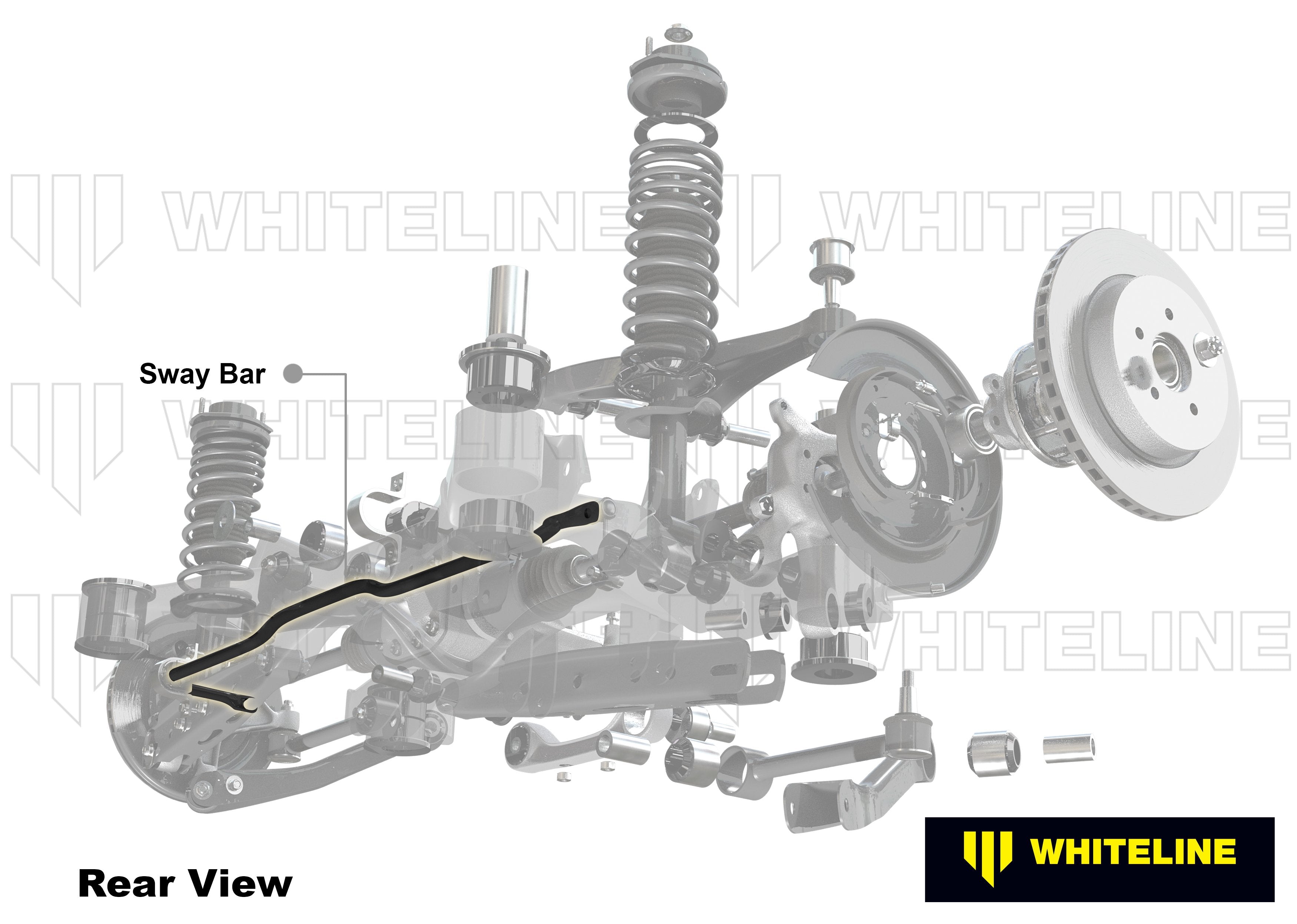 Whiteline Performance Rear Sway bar - 20mm heavy duty blade adjustable