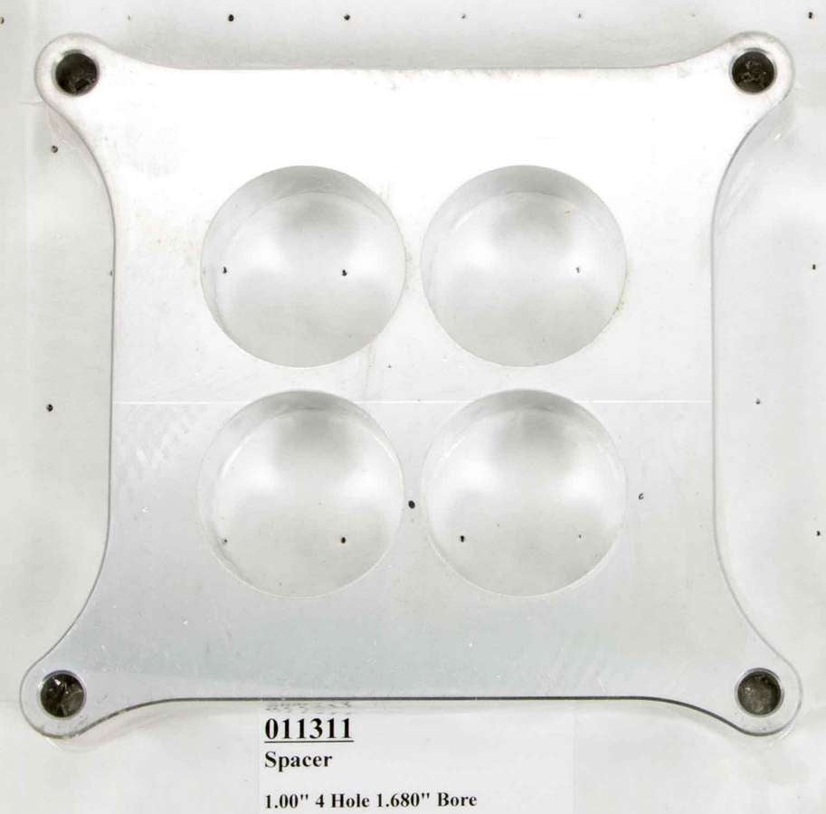 Wilson Manifolds Carburetor Spacer - 4150 1in 4-Hole 1.680in WLS011311