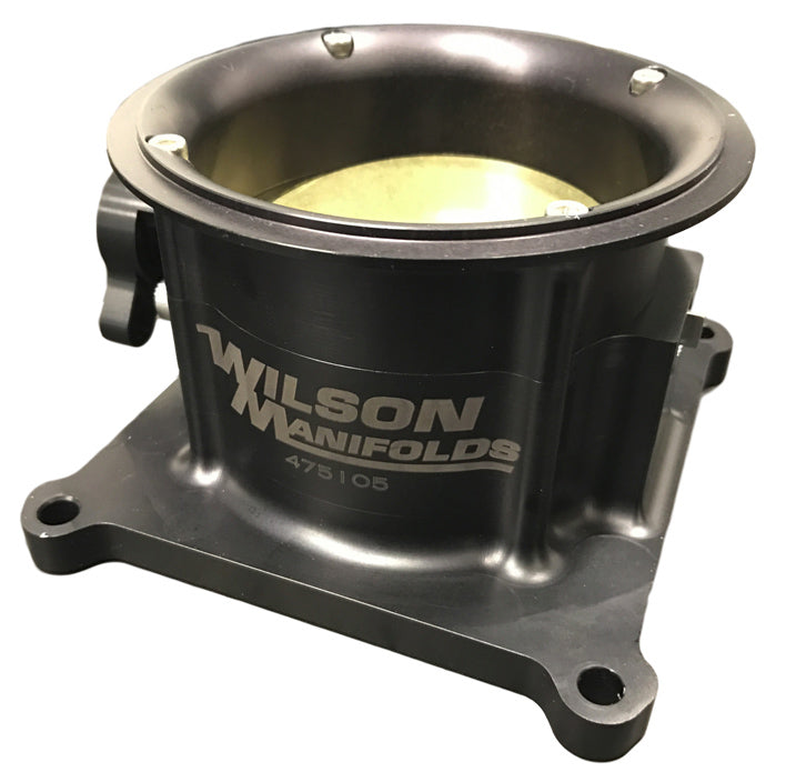 Wilson Manifolds 105mm Throttle Body - Fat Mouth 4150 WLS475105