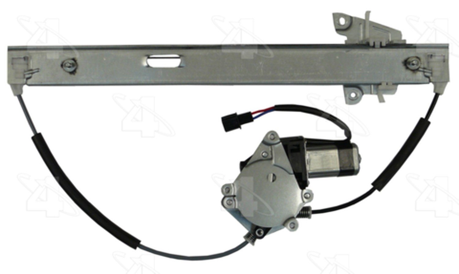 ACI Power Window Motor and Regulator Assembly  top view frsport 383307