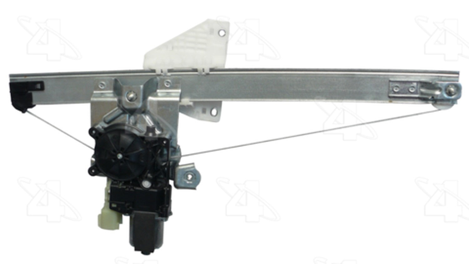 ACI Power Window Motor and Regulator Assembly  top view frsport 383372