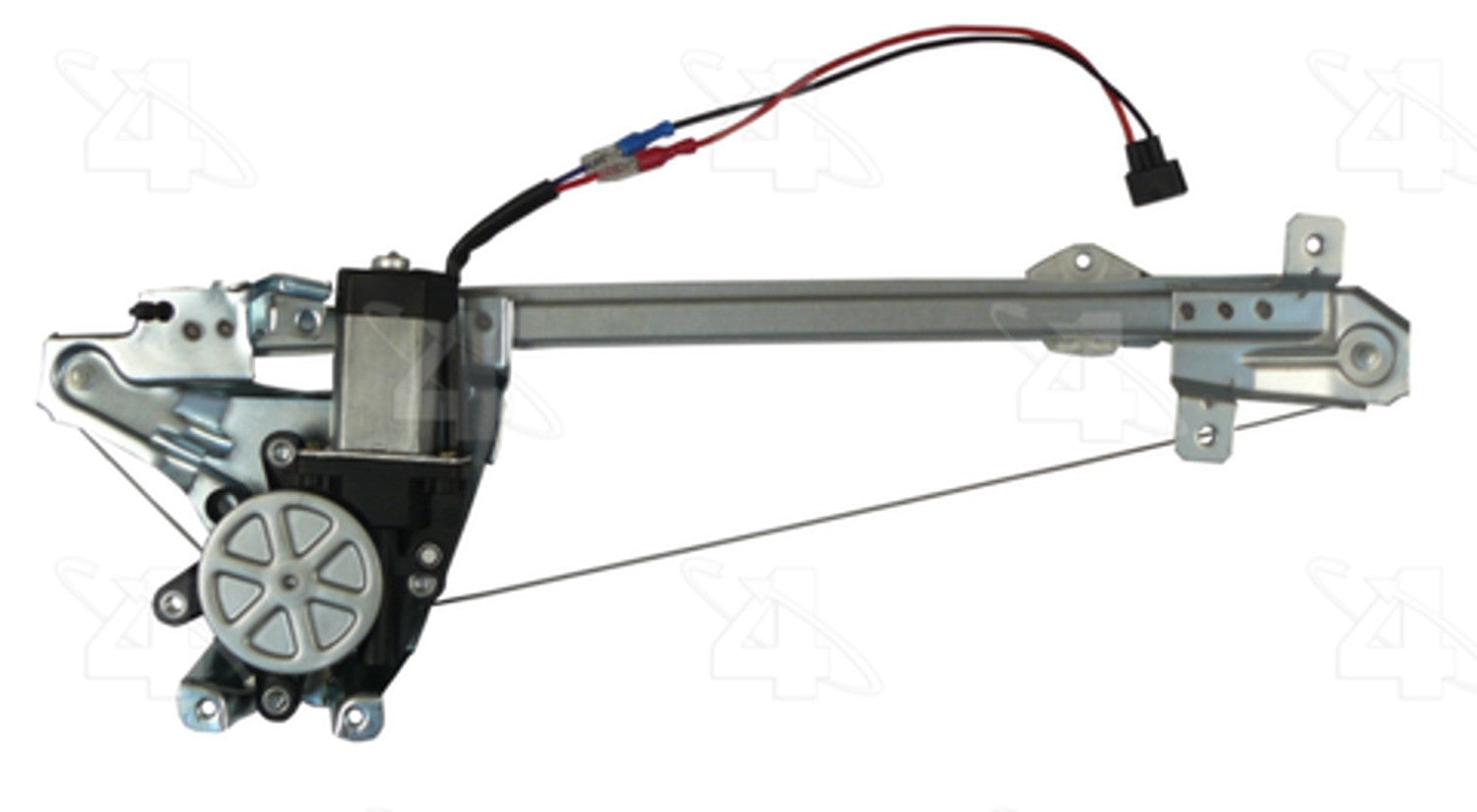 ACI Power Window Motor and Regulator Assembly  top view frsport 389005