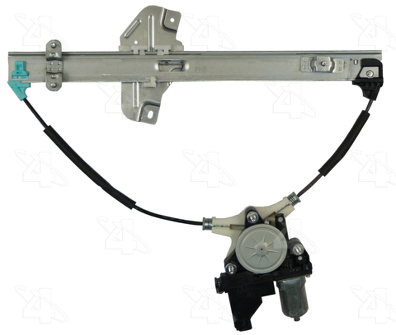 ACI Power Window Motor and Regulator Assembly  top view frsport 389062