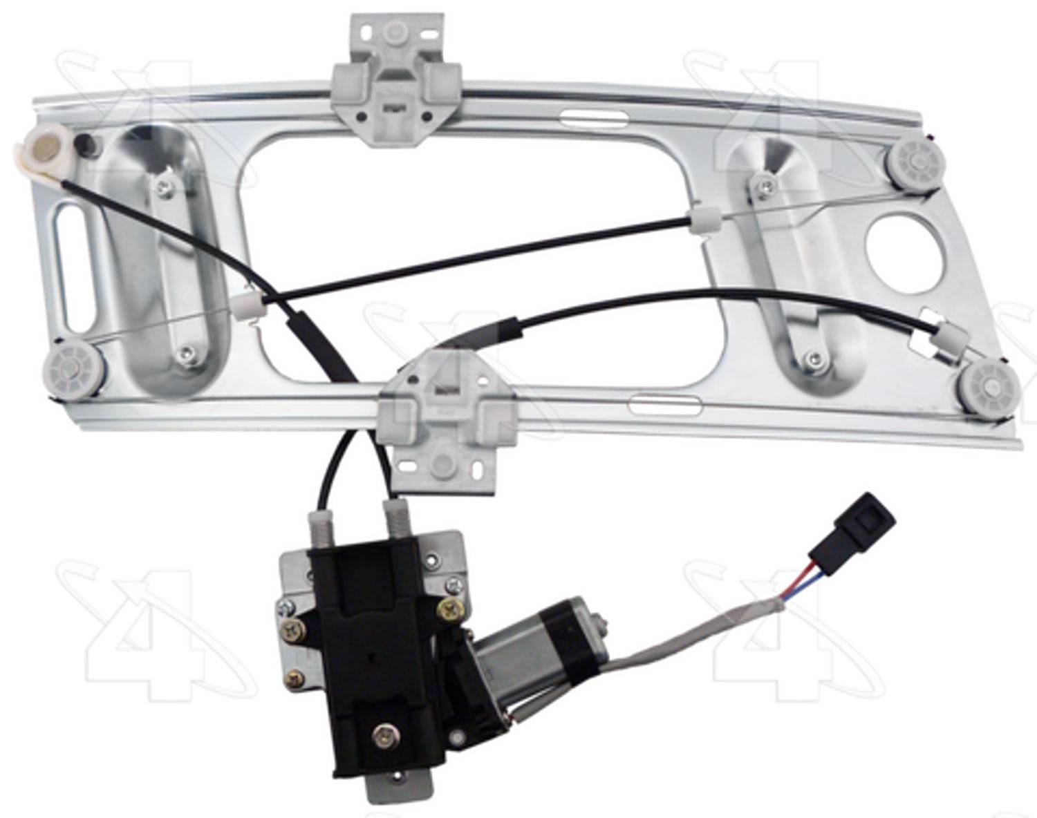 ACI Power Window Motor and Regulator Assembly  top view frsport 82117