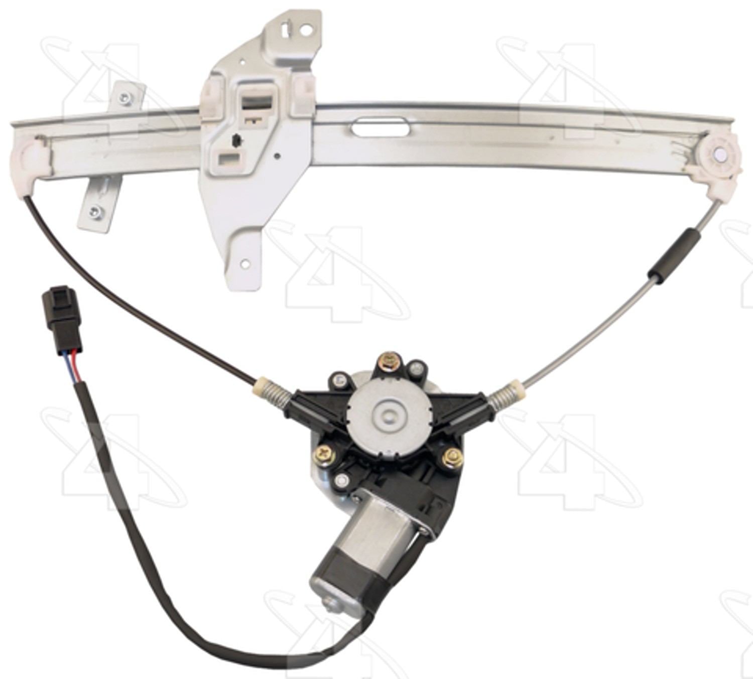 ACI Power Window Motor and Regulator Assembly  top view frsport 82241