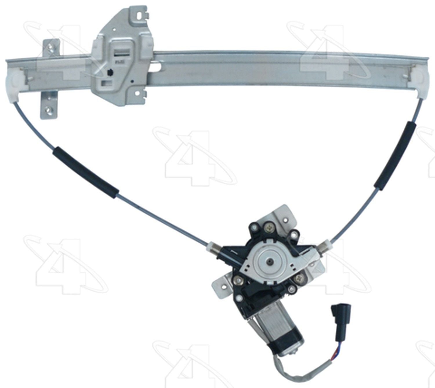 ACI Power Window Motor and Regulator Assembly  top view frsport 82293