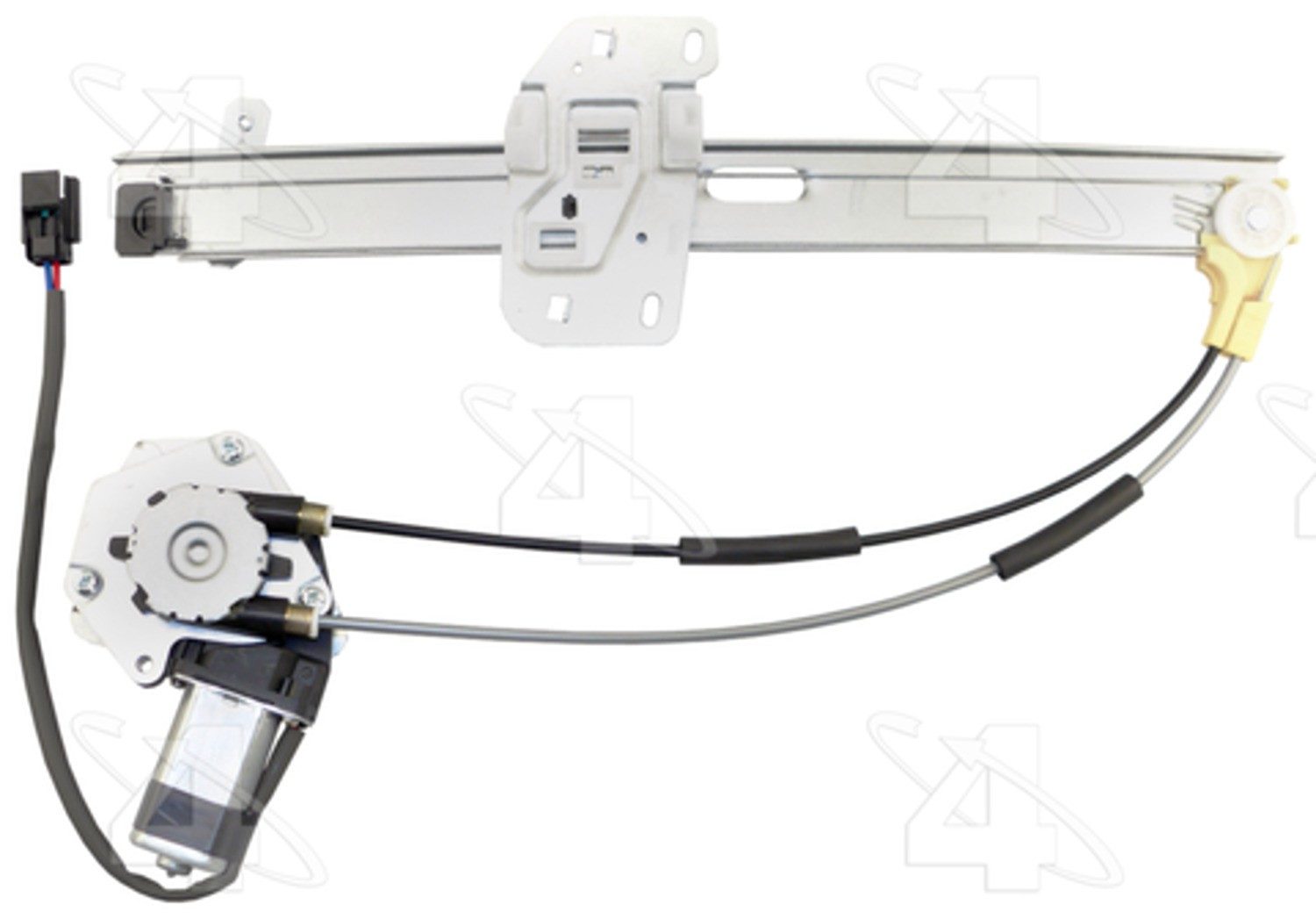 ACI Power Window Motor and Regulator Assembly  top view frsport 86835