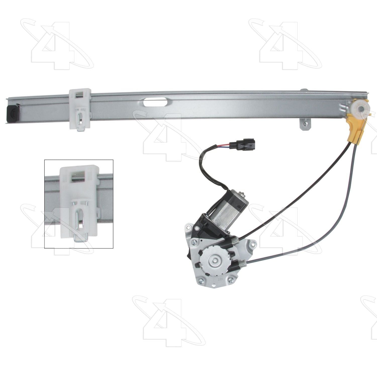 aci power window motor and regulator assembly  frsport 86879