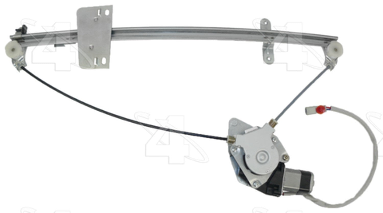 ACI Power Window Motor and Regulator Assembly  top view frsport 88153