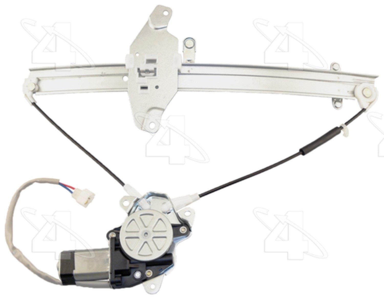 ACI Power Window Motor and Regulator Assembly  top view frsport 88317