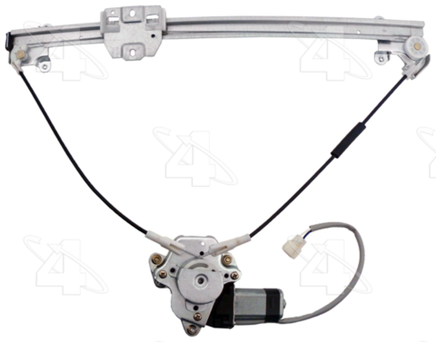 ACI Power Window Motor and Regulator Assembly  top view frsport 88457