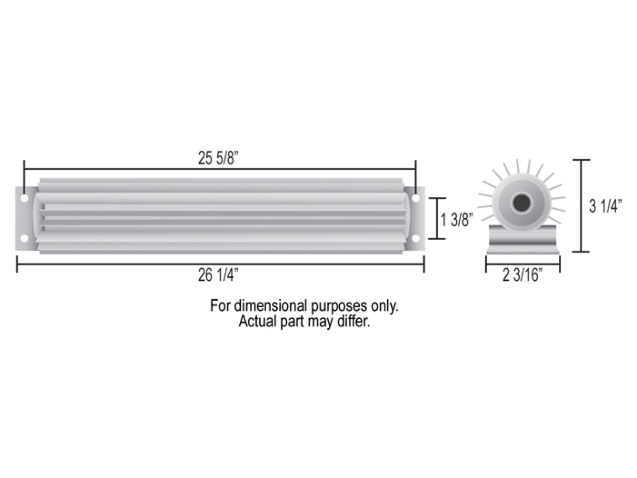 Derale Dual-Pass Heat Sink Cooler Kit, 24