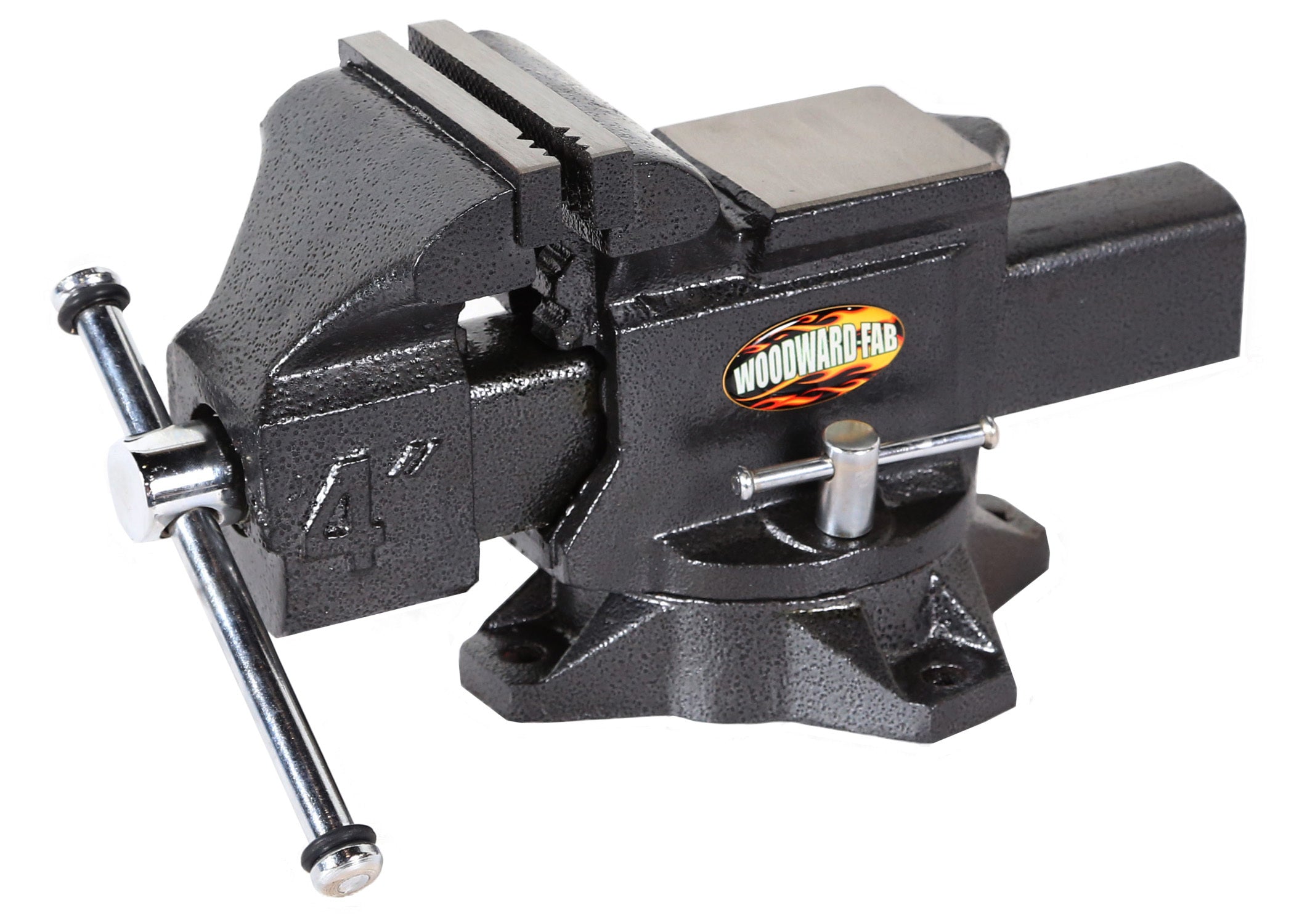 Woodward Fab 4In Cast Iron Bench Vise WWFWFV4.0