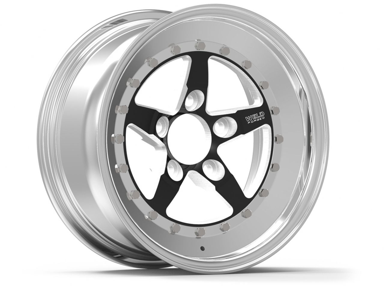 Weld Racing 15X8 Weldstar RT Black CTR 5X4.75 4.5BS