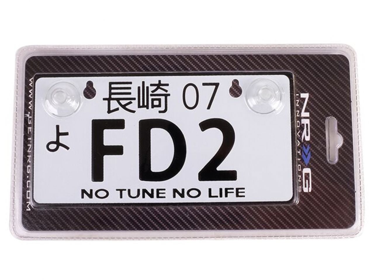 NRG License Plate Frames MP-001-FD2 Item Image