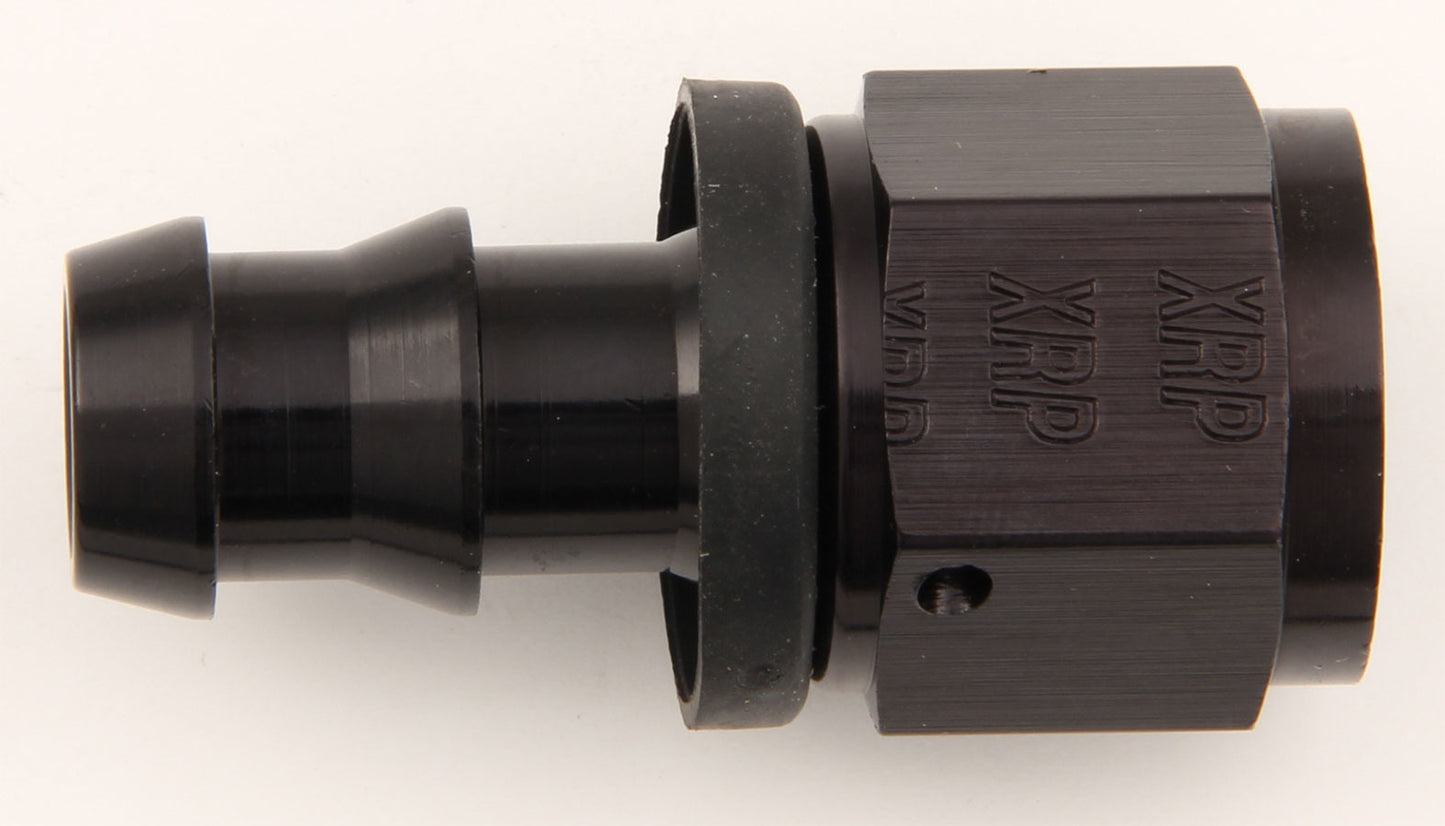 XRP #10 Str Push-On Hose End Black XRP230010BB