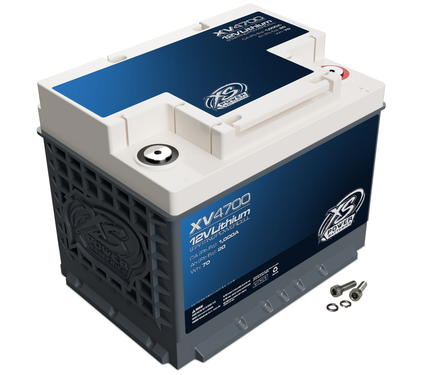XS Power Lithium Titan8 XV Series 12 Volt Battery 1000 CA XSPXV4700