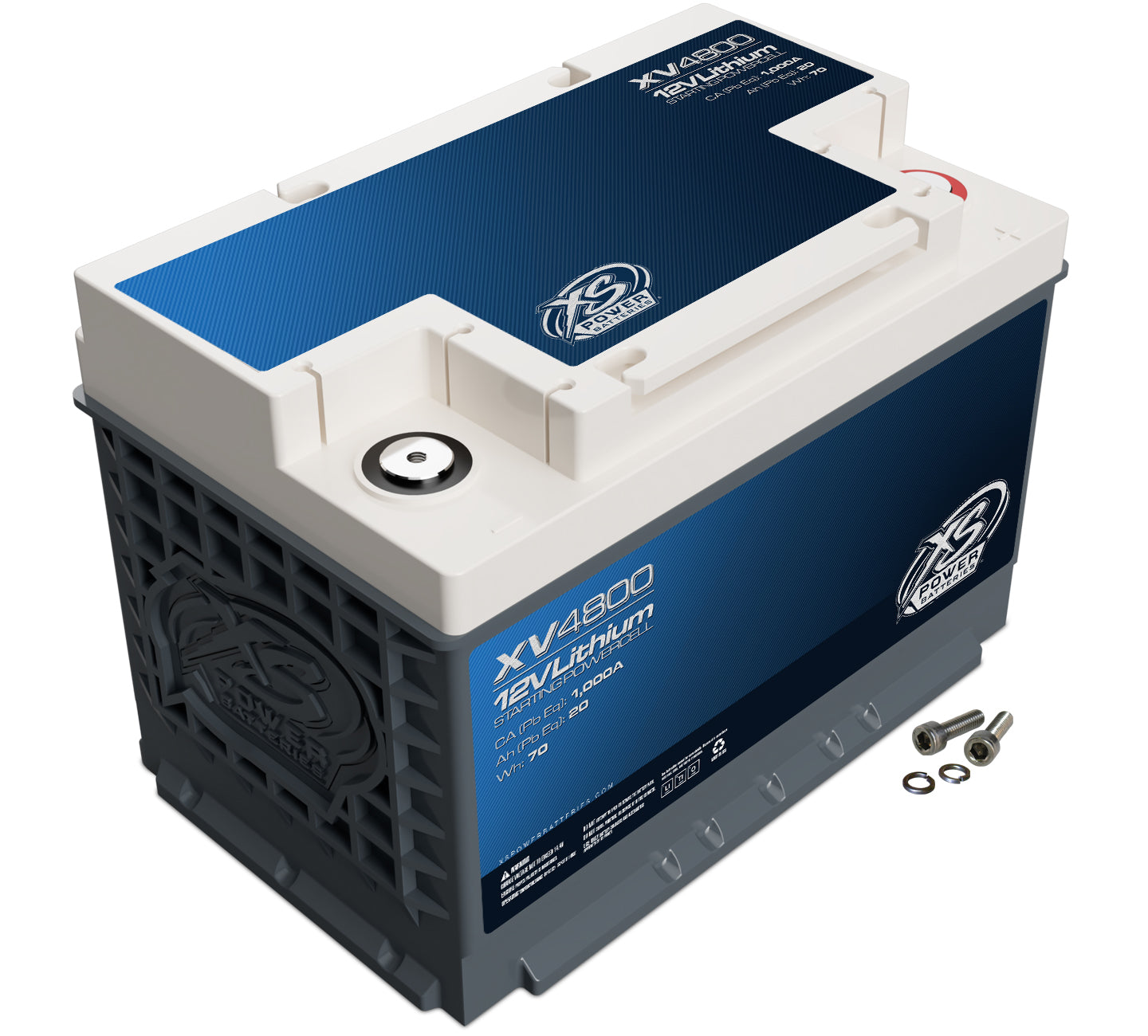 XS Power Lithium Titan8 XV Series 12 Volt Battery 1000 CA XSPXV4800
