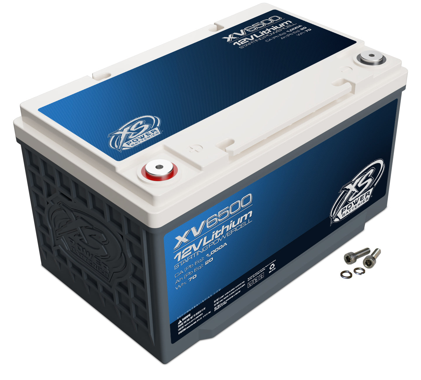 XS Power Lithium Titan8 XV Series 12 Volt Battery 1000 CA XSPXV6500