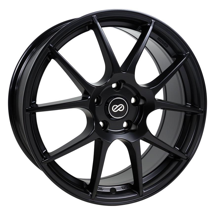 Enkei YS5 Wheel Black 15x6.5 +38 4x100 494-565-4938BK