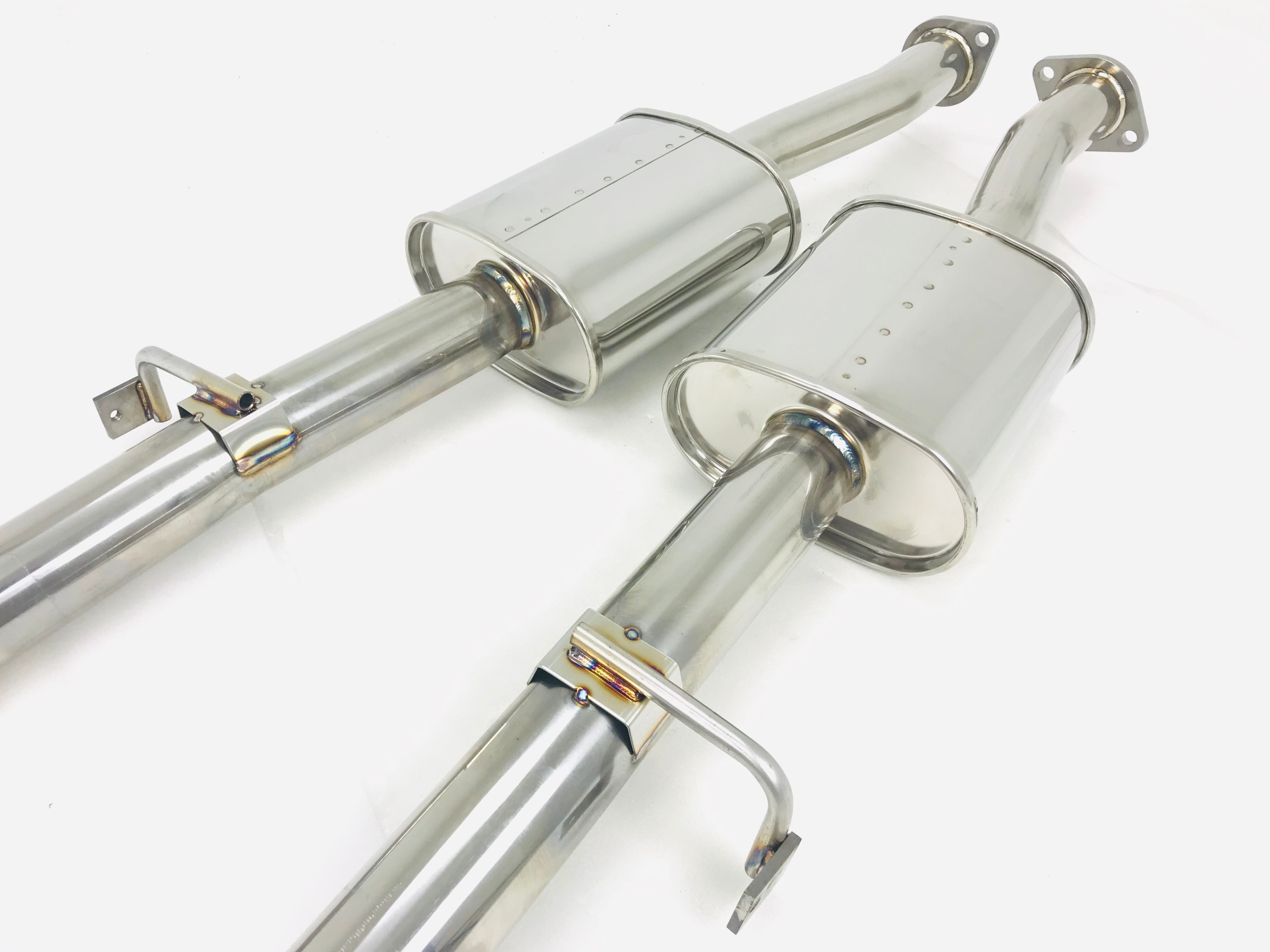 Apexi Hybrid Mega Evo Muffler, 1989-2000 Nissan 300ZX (2+2 Seater) Turbo